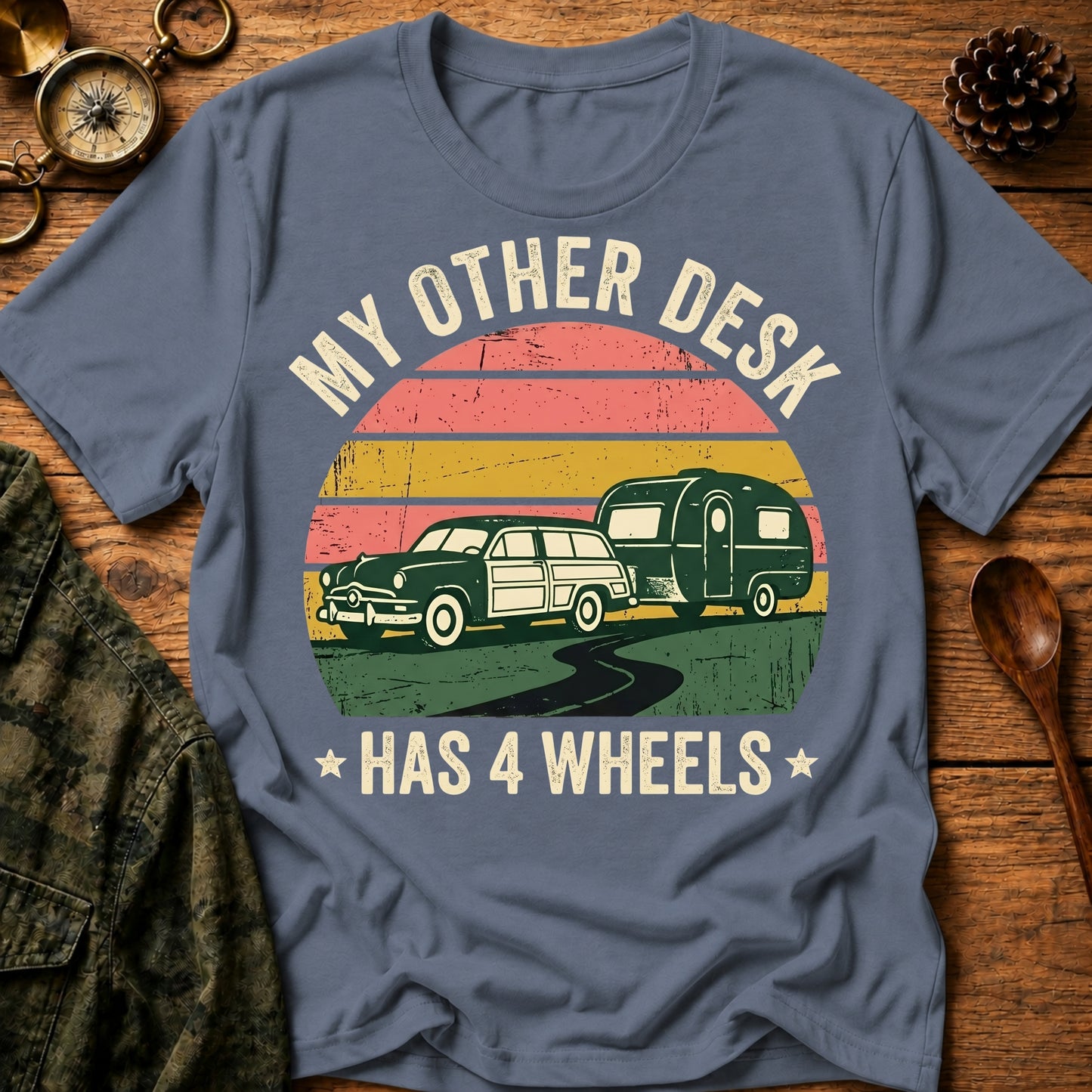 Four Wheels T-Shirt