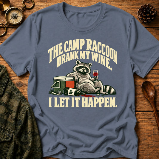 Raccoon Wine Thief T-Shirt