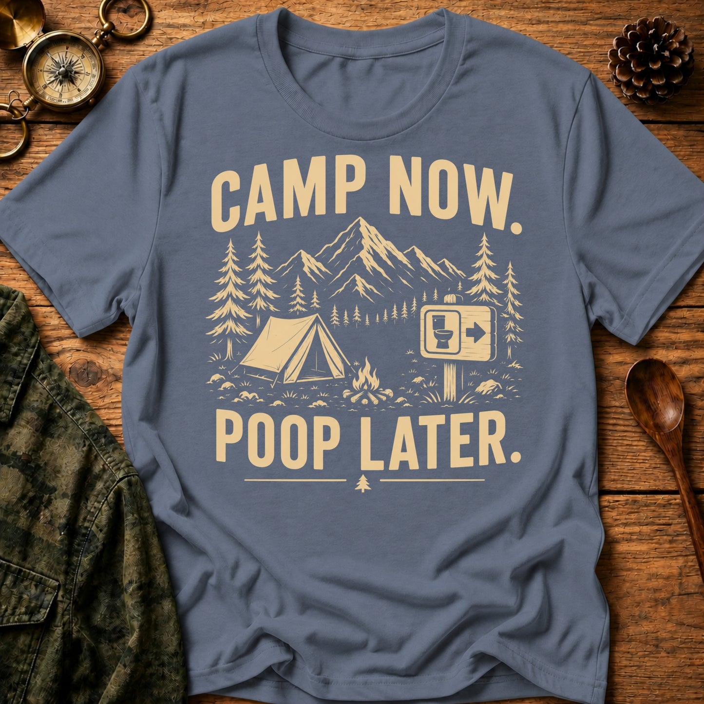 Poop Later T-Shirt
