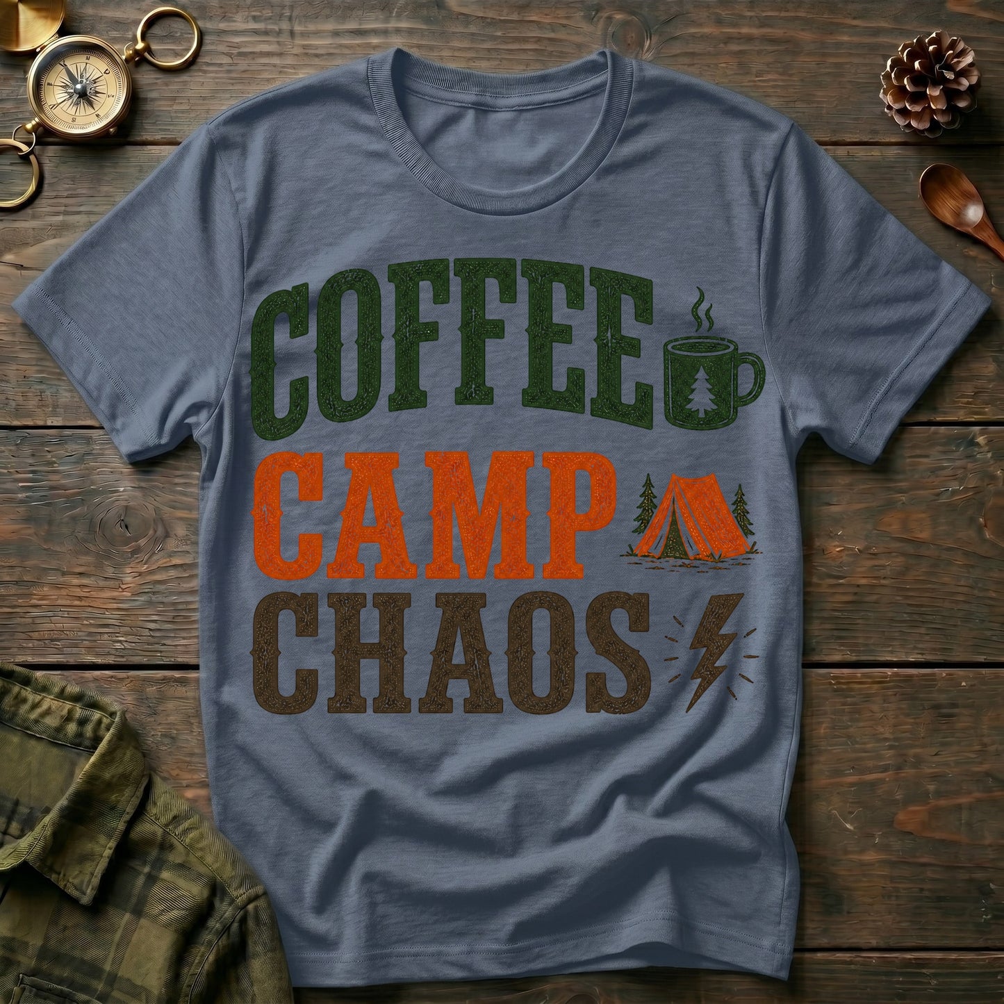 Coffee Camp Chaos T-Shirt