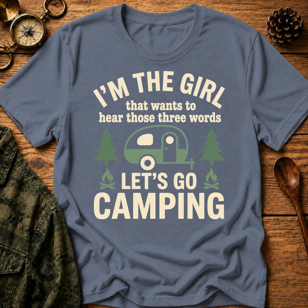 Let's Go Camping T-Shirt