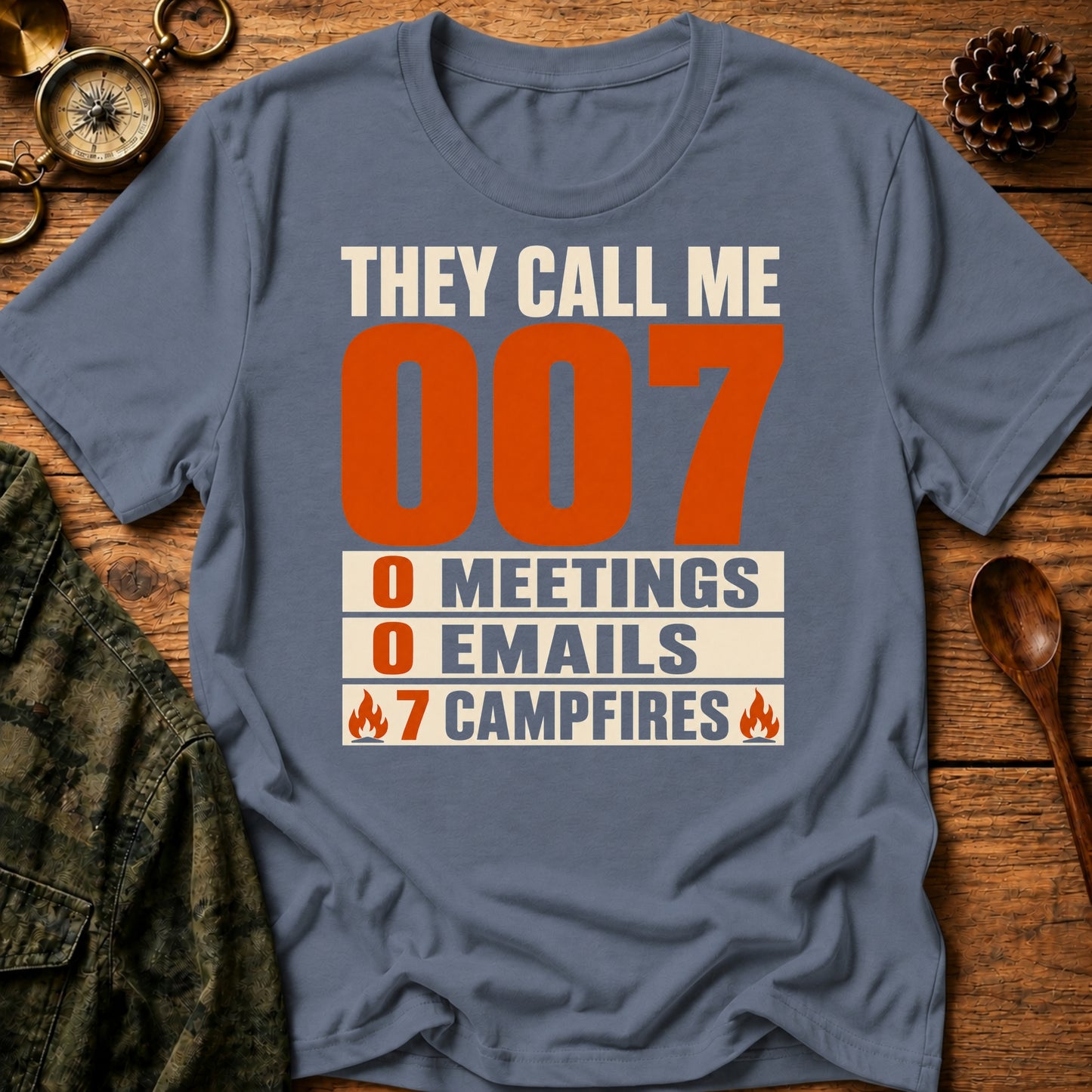 Agent 007 Camper T-Shirt