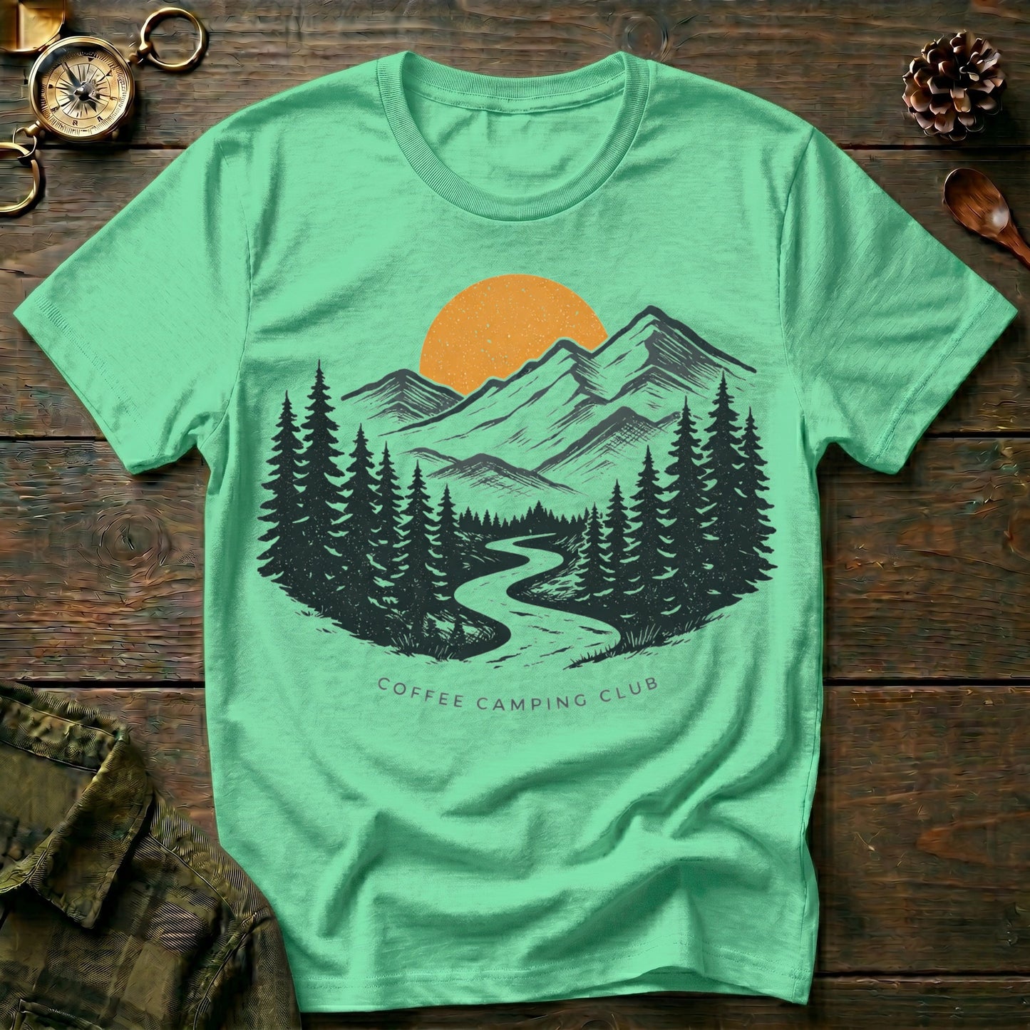 Coffee Before the Climb T-Shirt