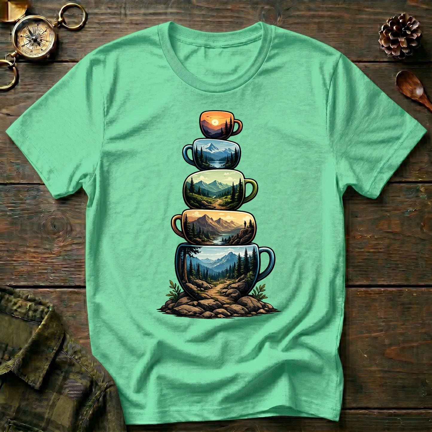 Coffee Stack T-Shirt