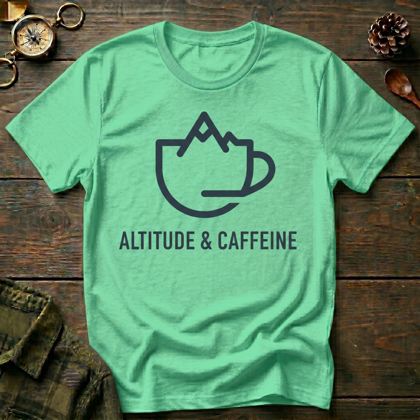 Altitude & Caffeine  T-Shirt