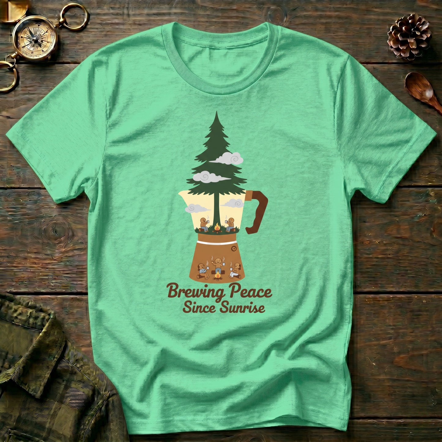 Brewing Peace Since Sunrise T-Shirt