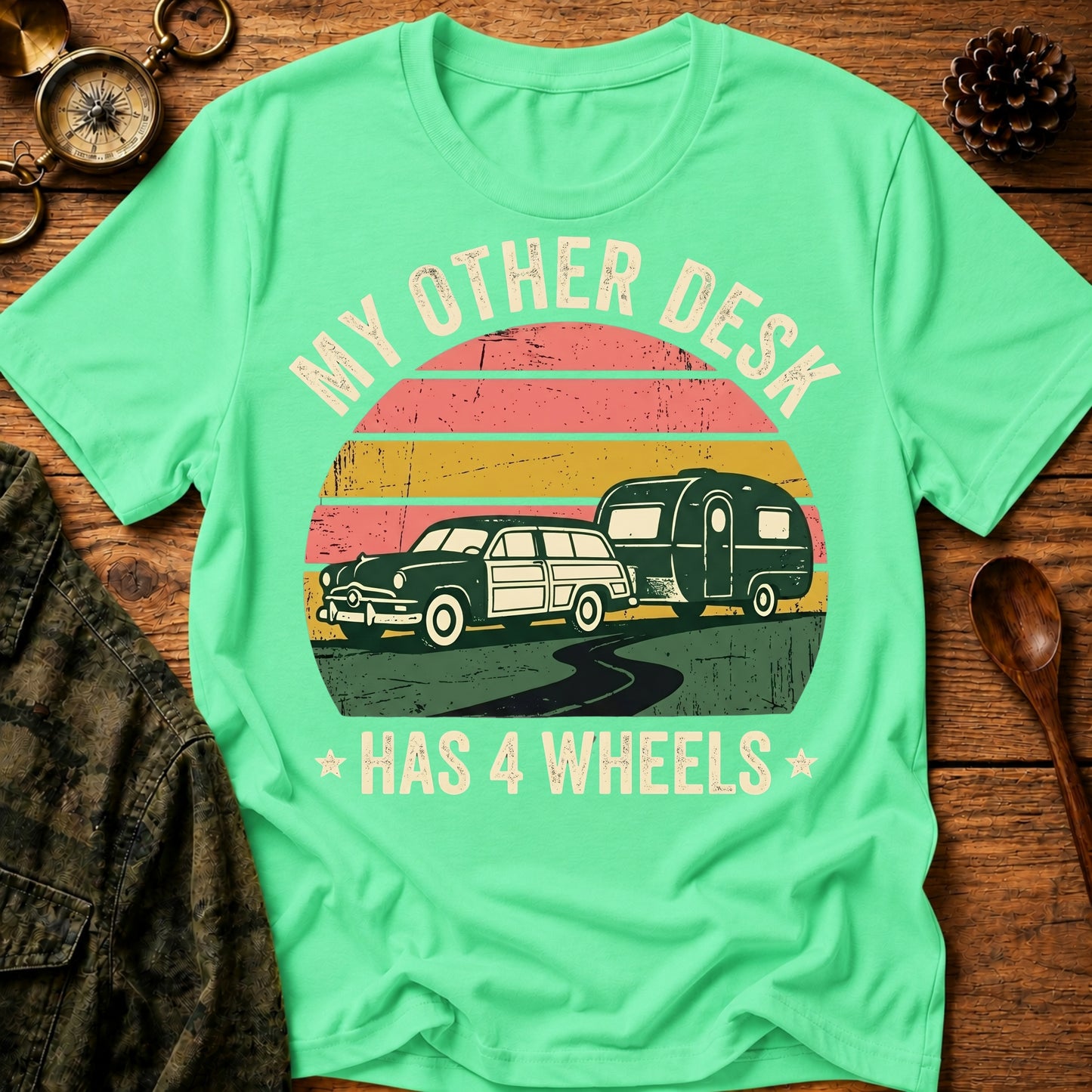 Four Wheels T-Shirt