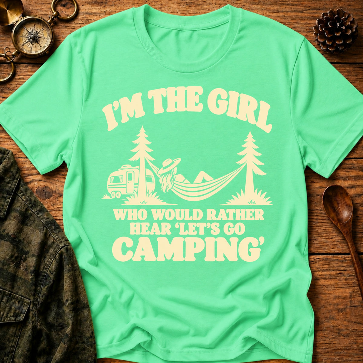 Camping I'm In T-Shirt