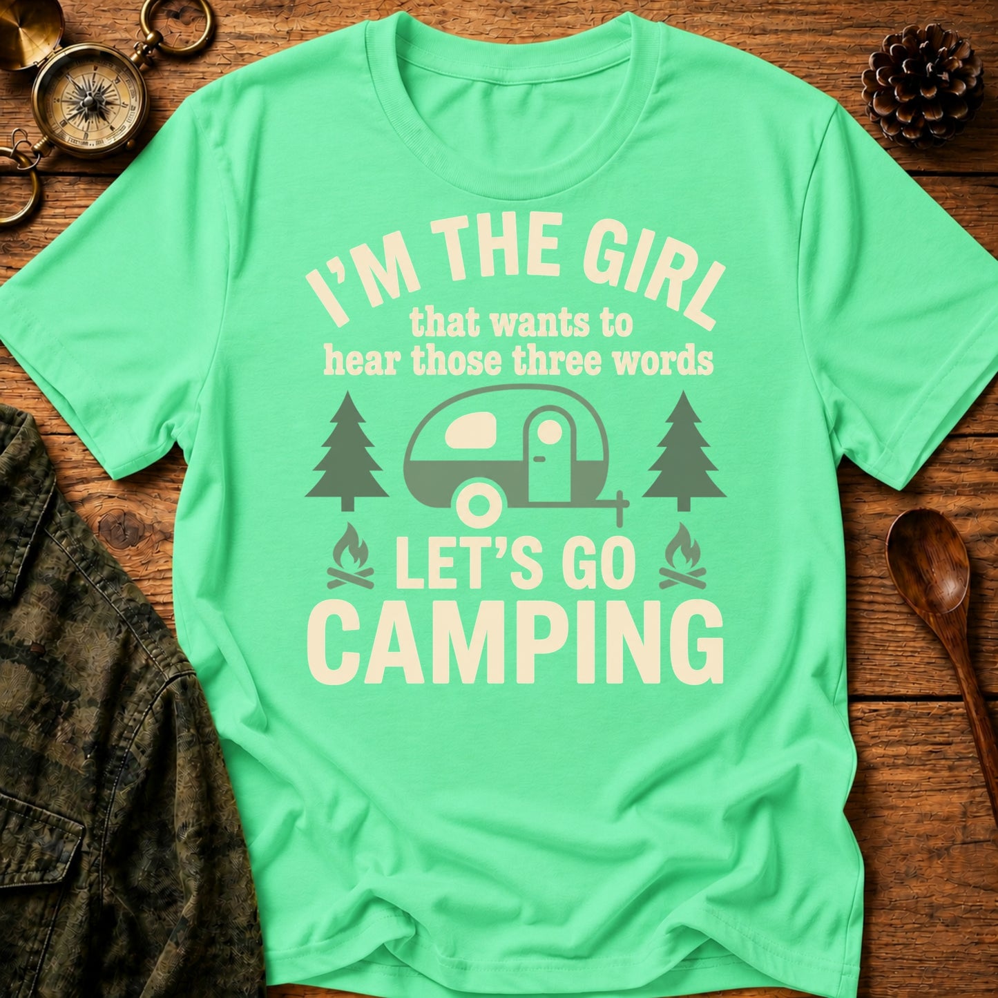 Let's Go Camping T-Shirt