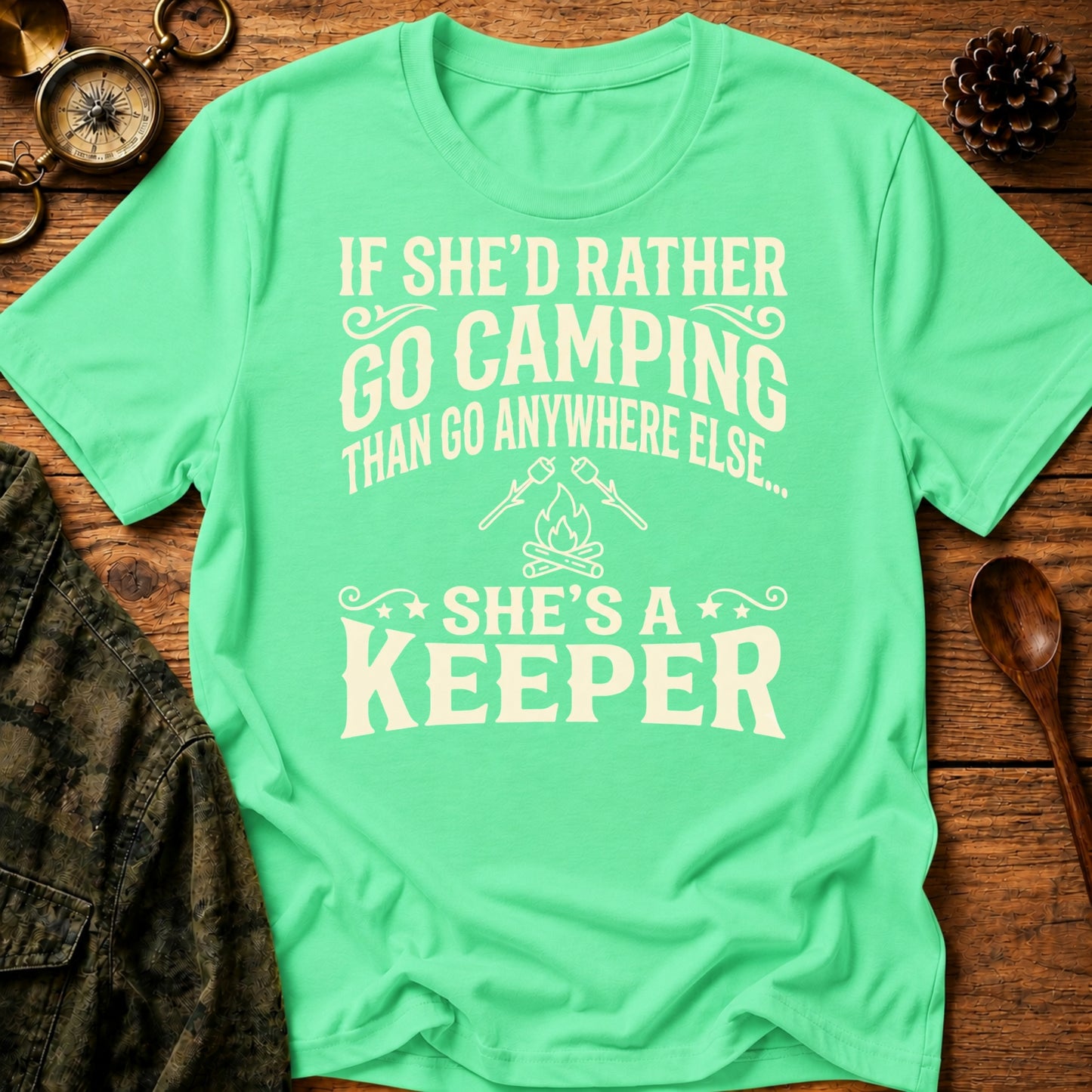 She's A Keeper T-Shirt