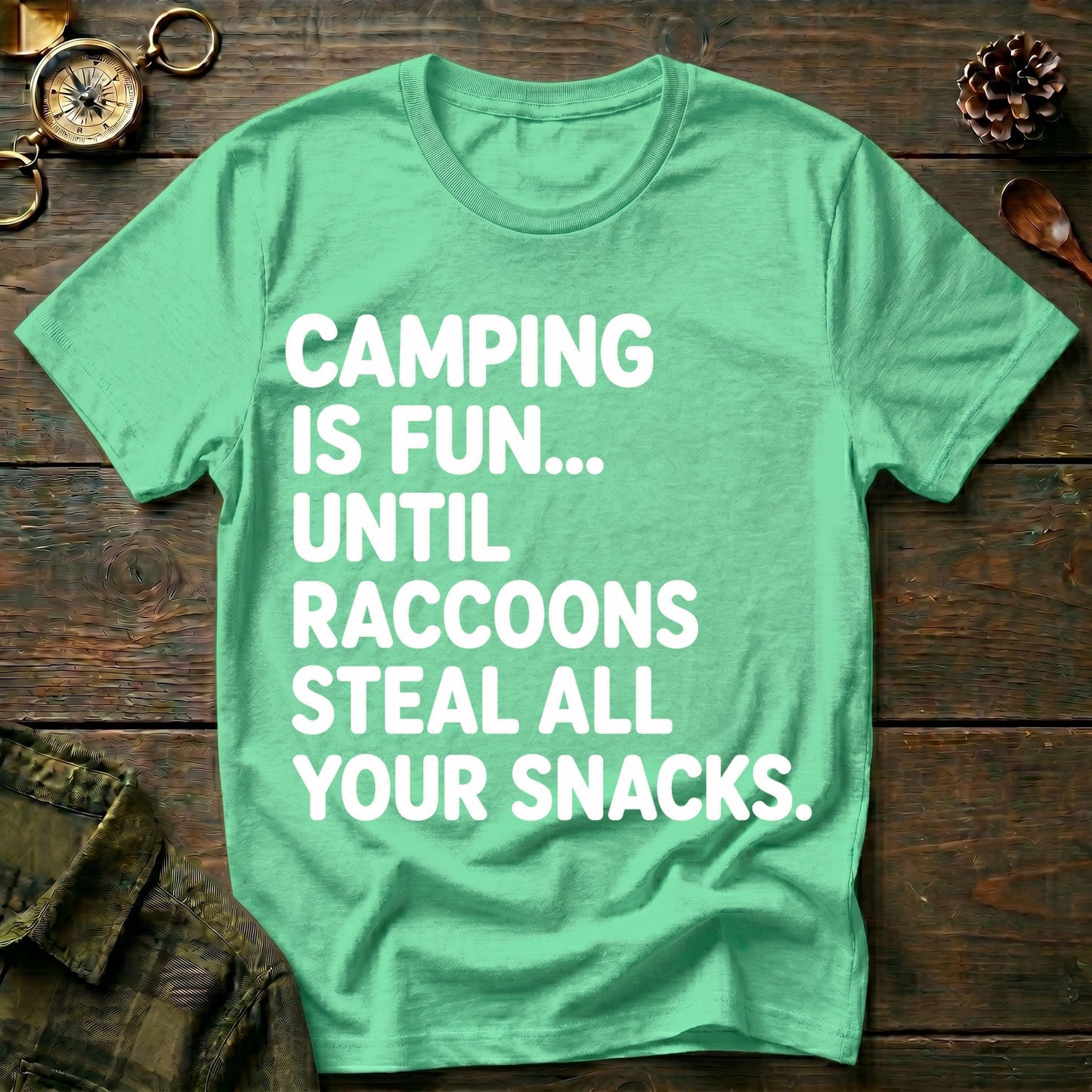 Raccoon Snacks T-Shirt