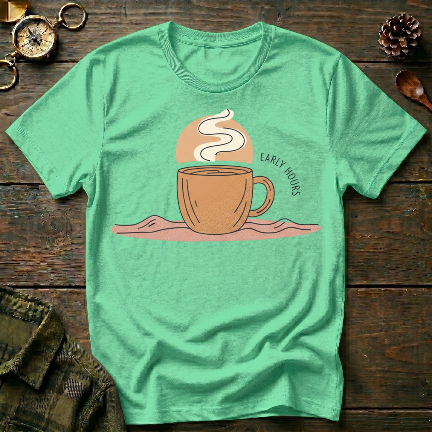 Cozy Morning Coffee T-Shirt