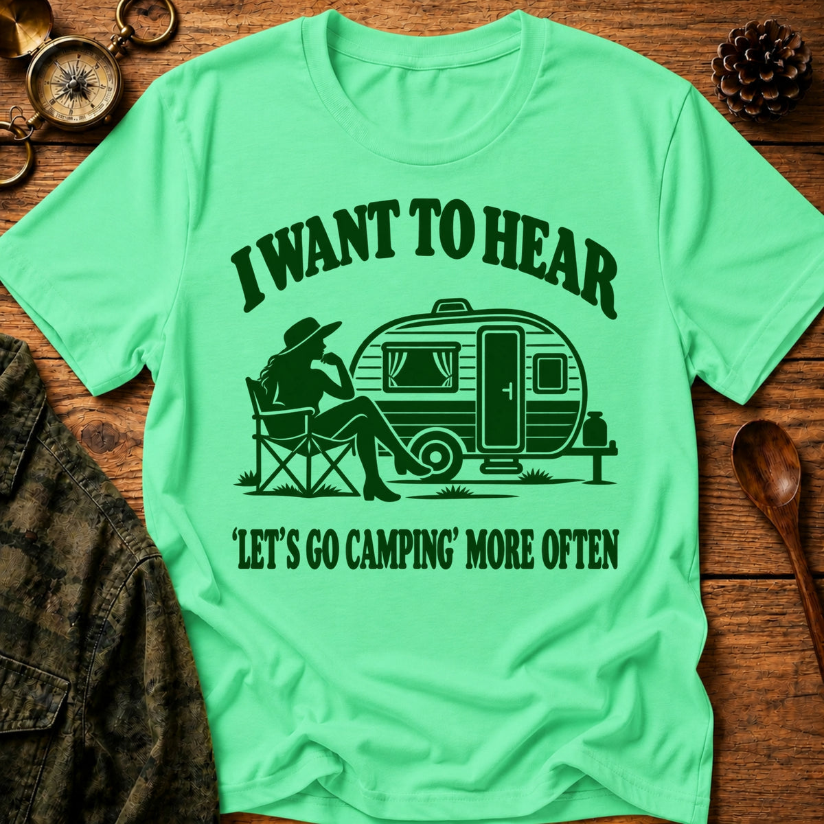 More Camping Please T-Shirt
