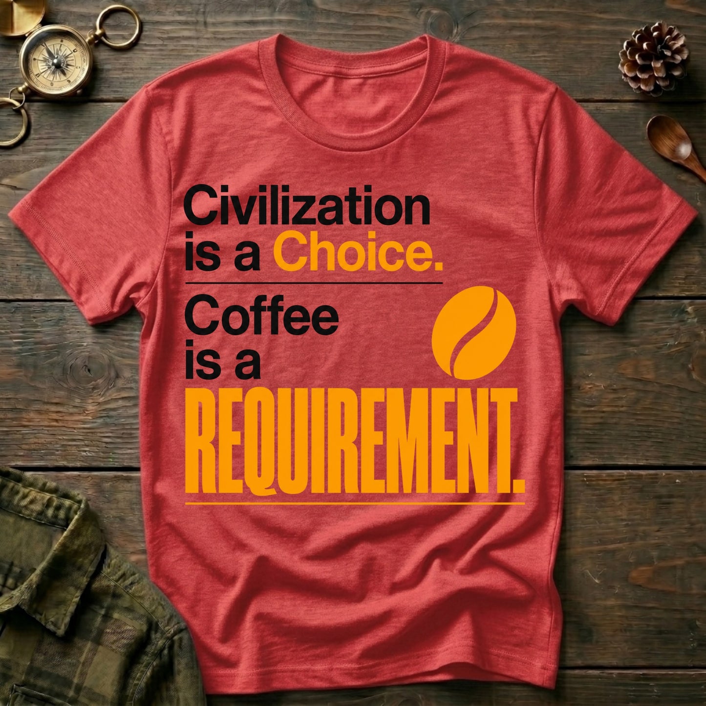 Coffee Requirement T-Shirt