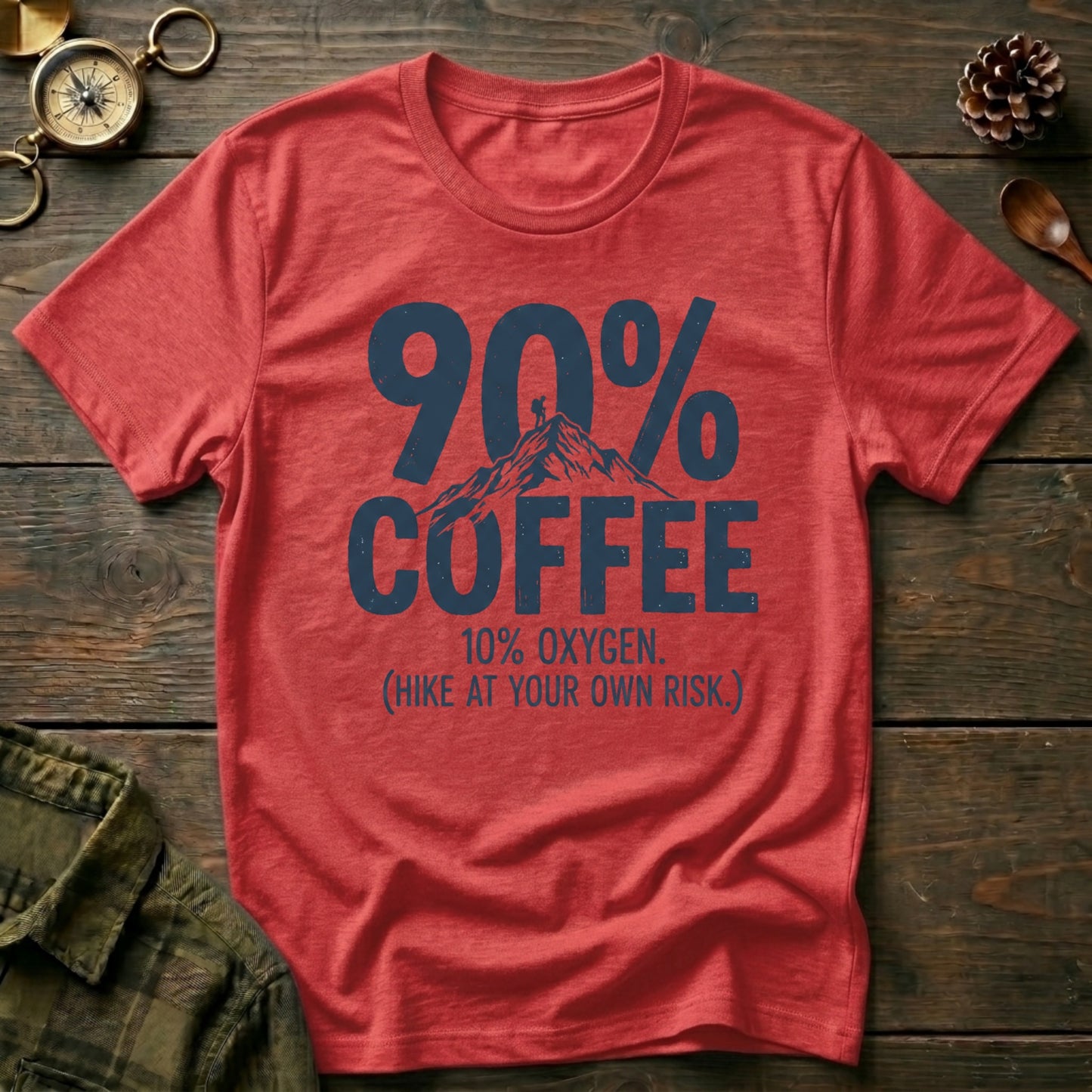 90% Coffee, 10% Oxygen T‑Shirt