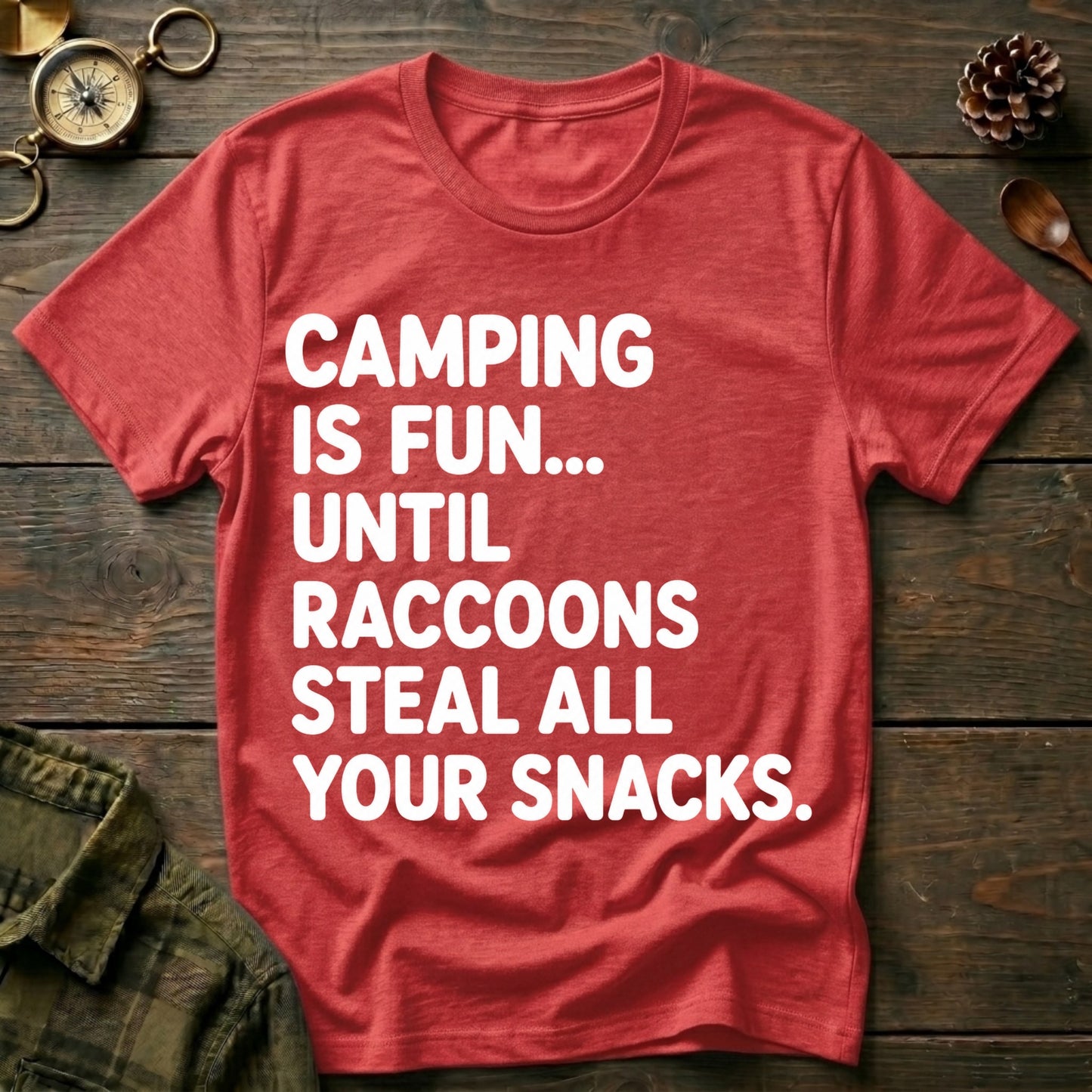 Raccoon Snacks T-Shirt