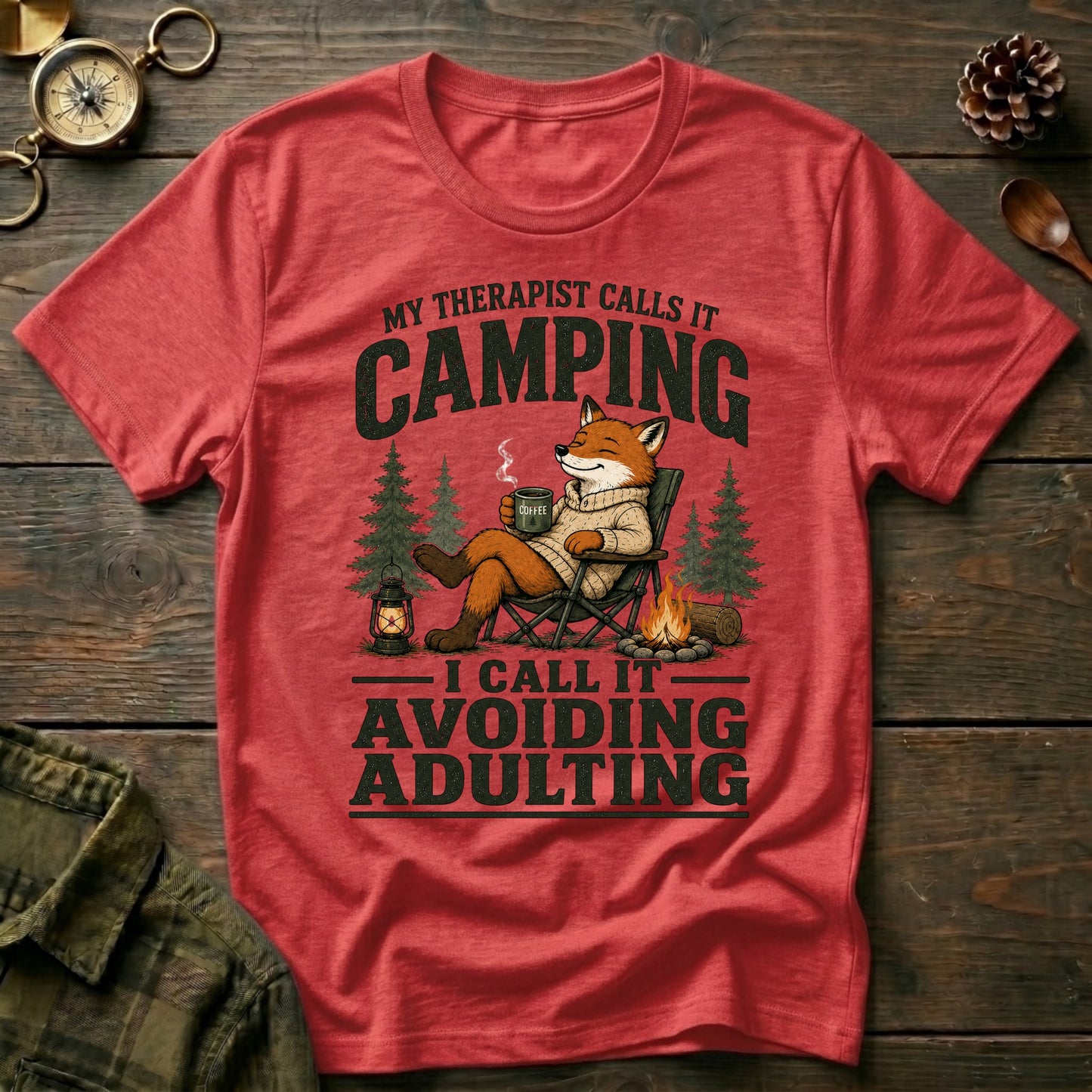 Therapy Camping T-Shirt