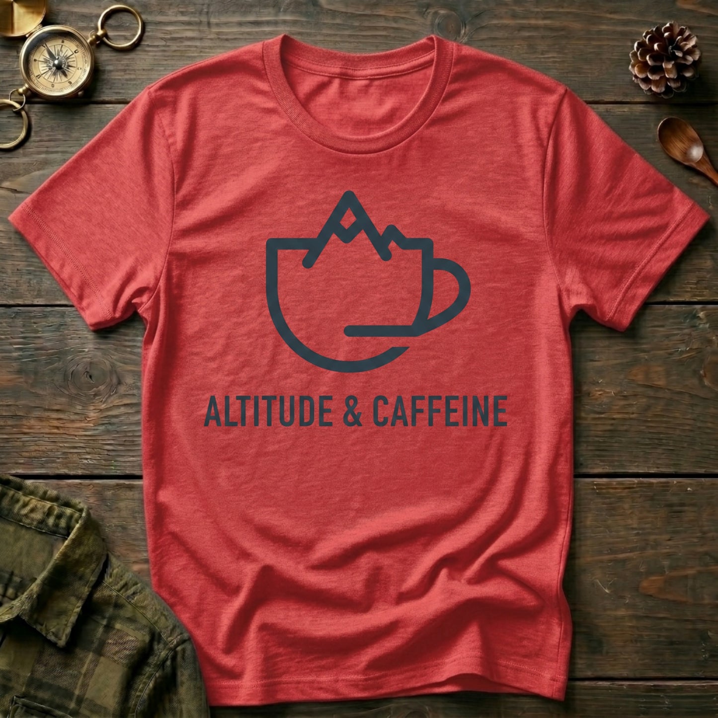 Altitude & Caffeine  T-Shirt