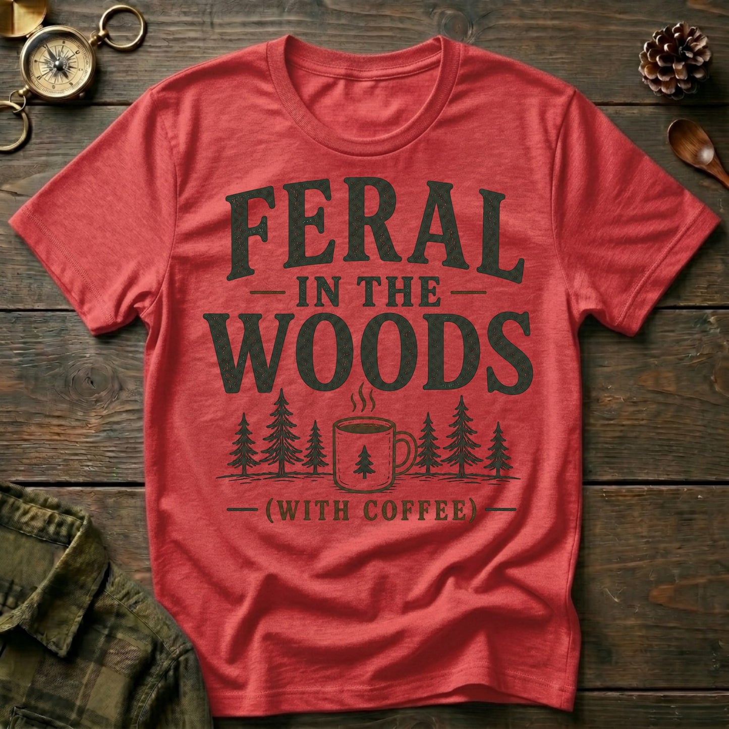 Feral in the Woods T-Shirt