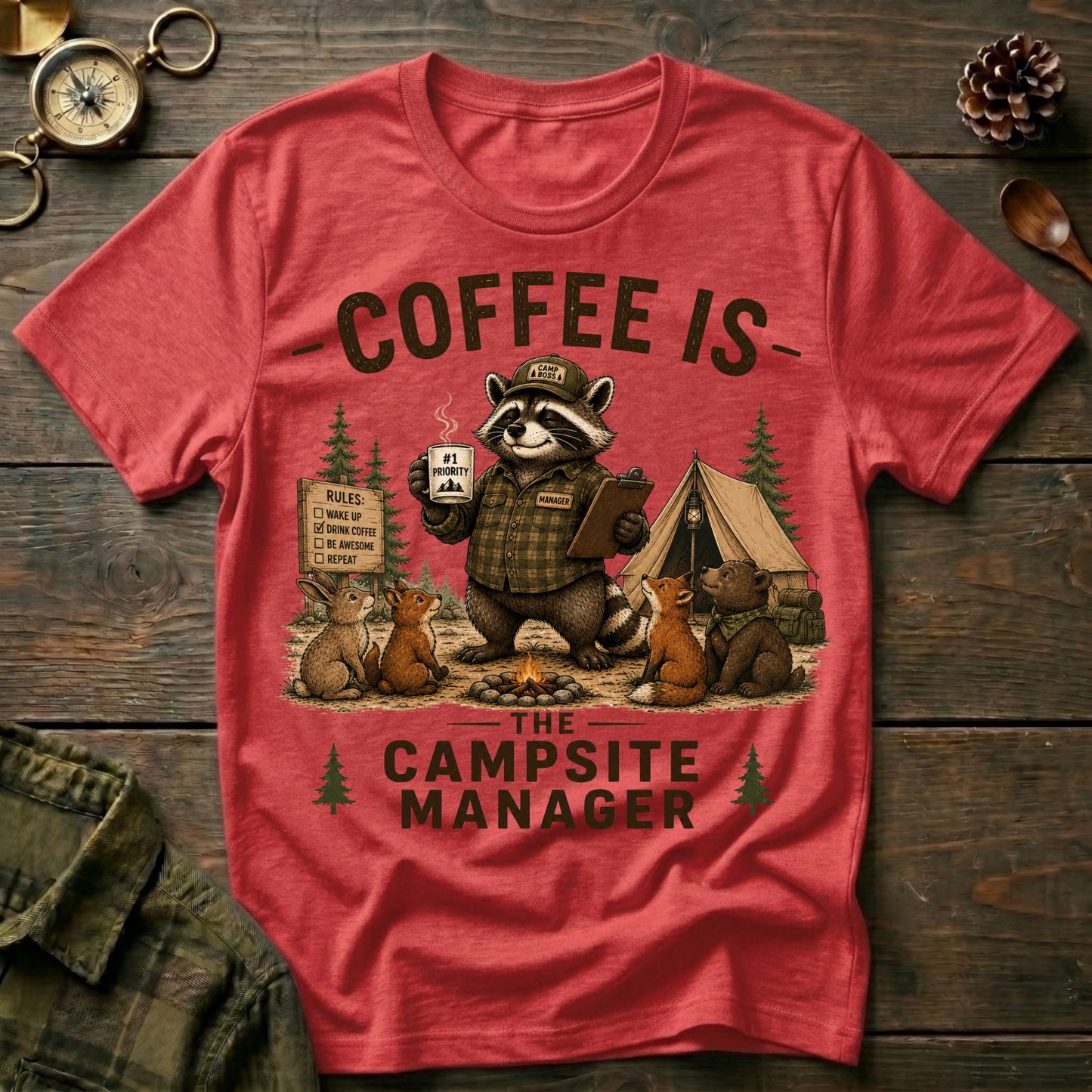 Campsite Manager T-Shirt
