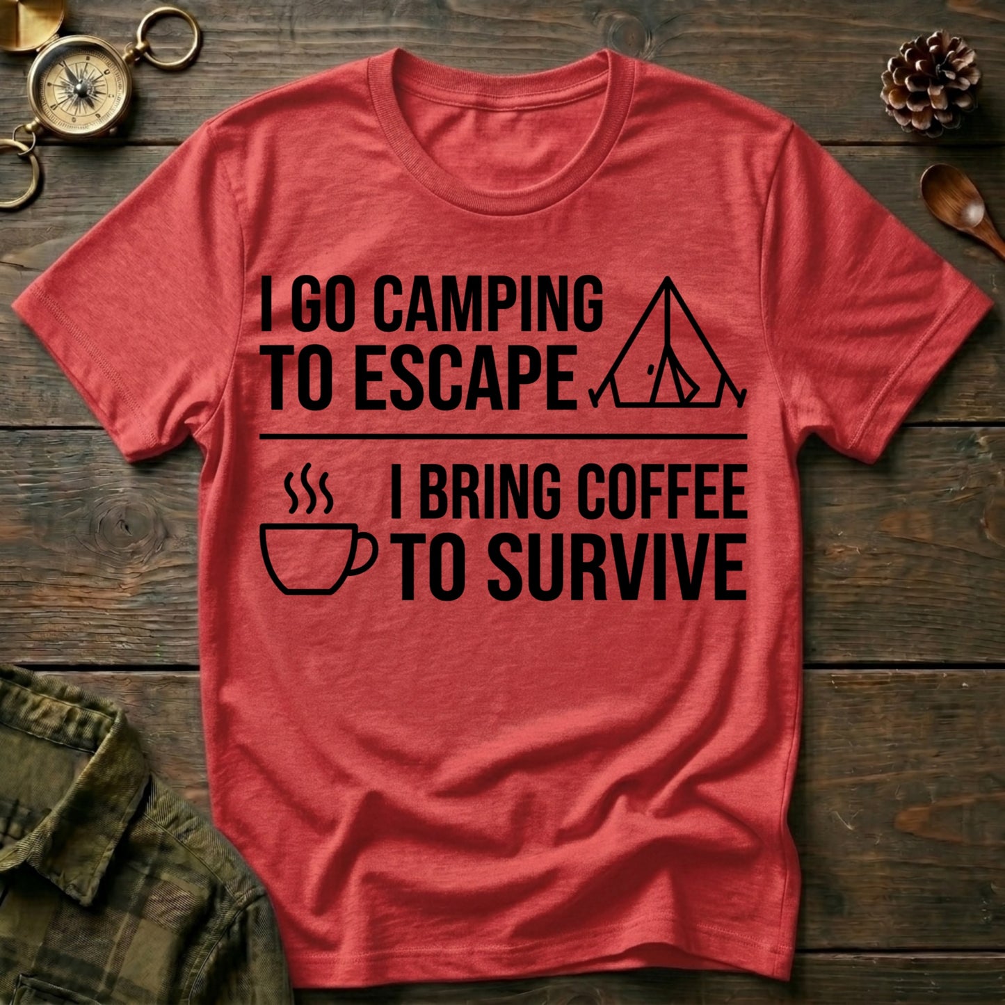 Camping Escape T‑Shirt