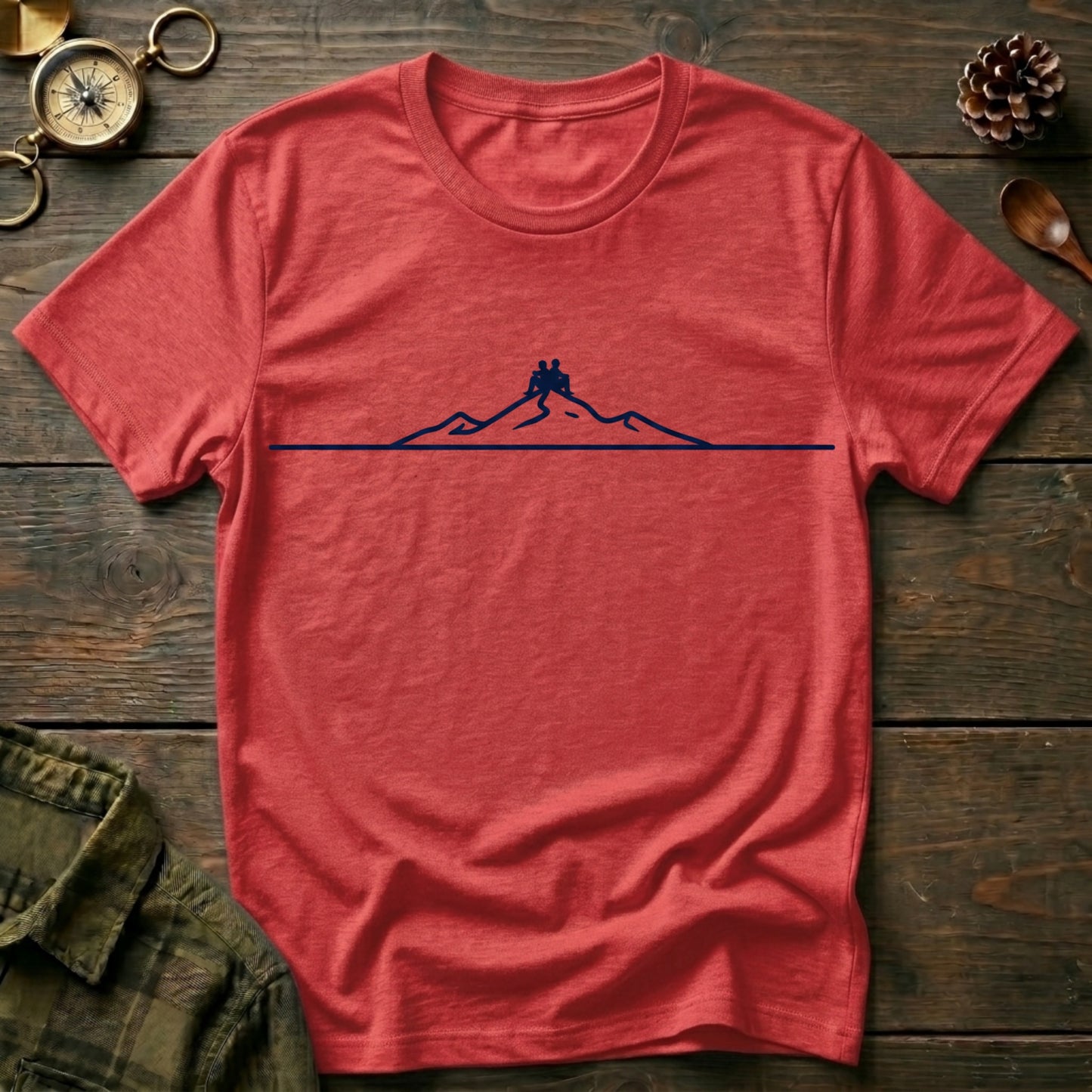 Mountain Camper Silhouette T-Shirt