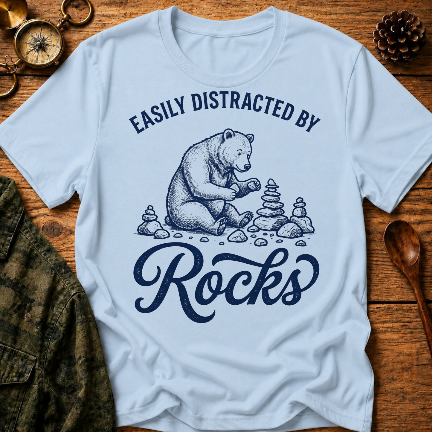 Distracted by Rocks T-Shirt