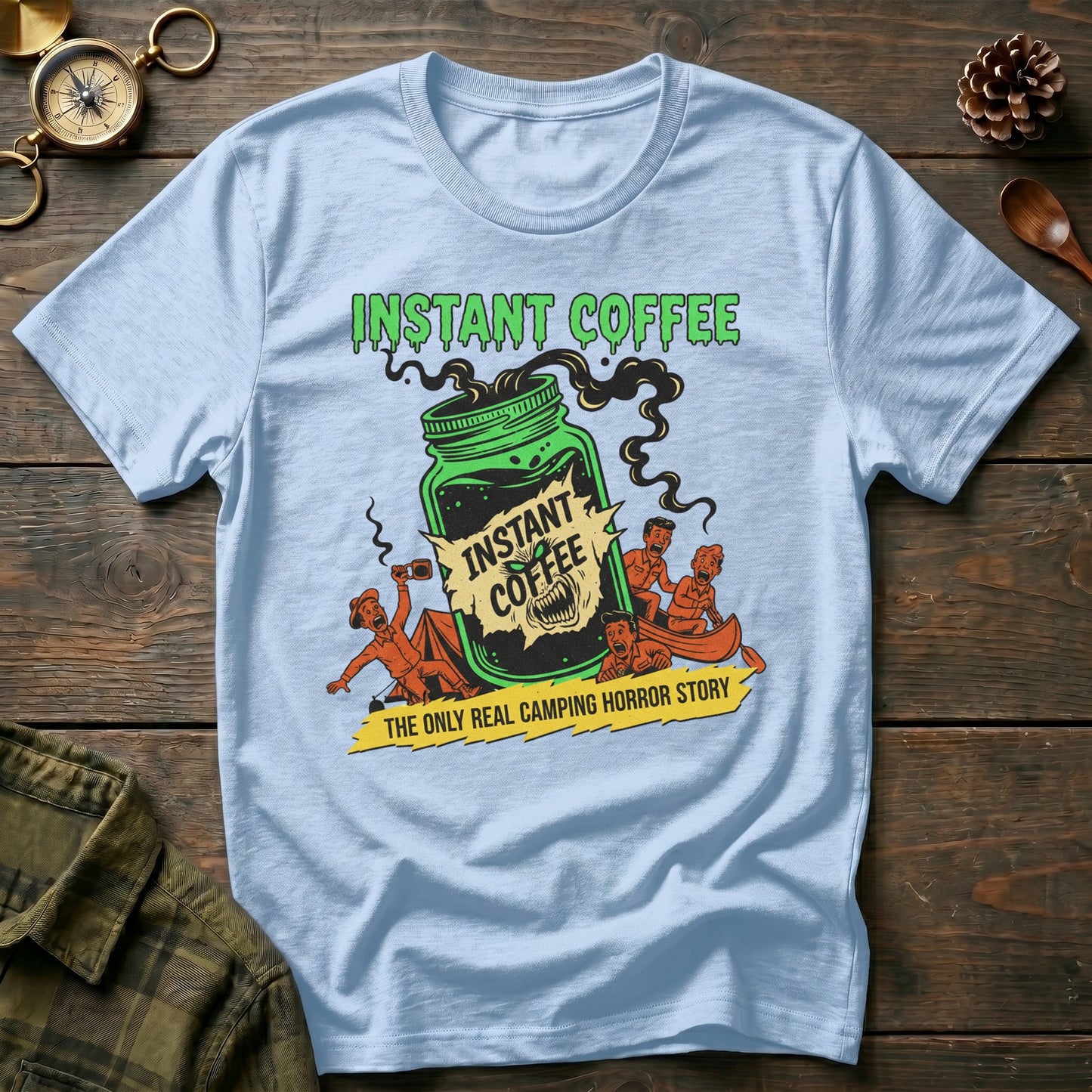 Instant Coffee Horror T-Shirt