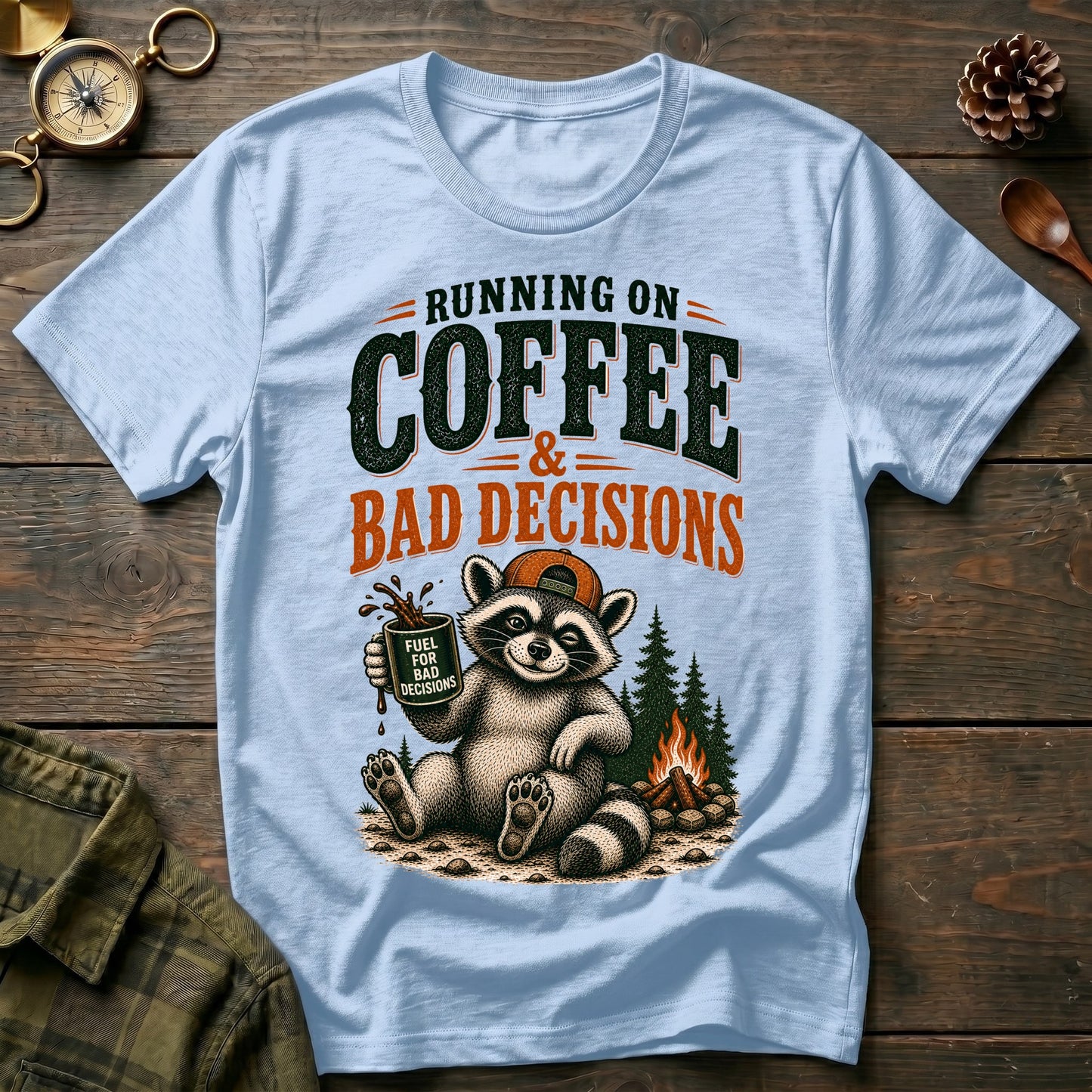 Running on Coffee & Bad Decisions T-Shirt