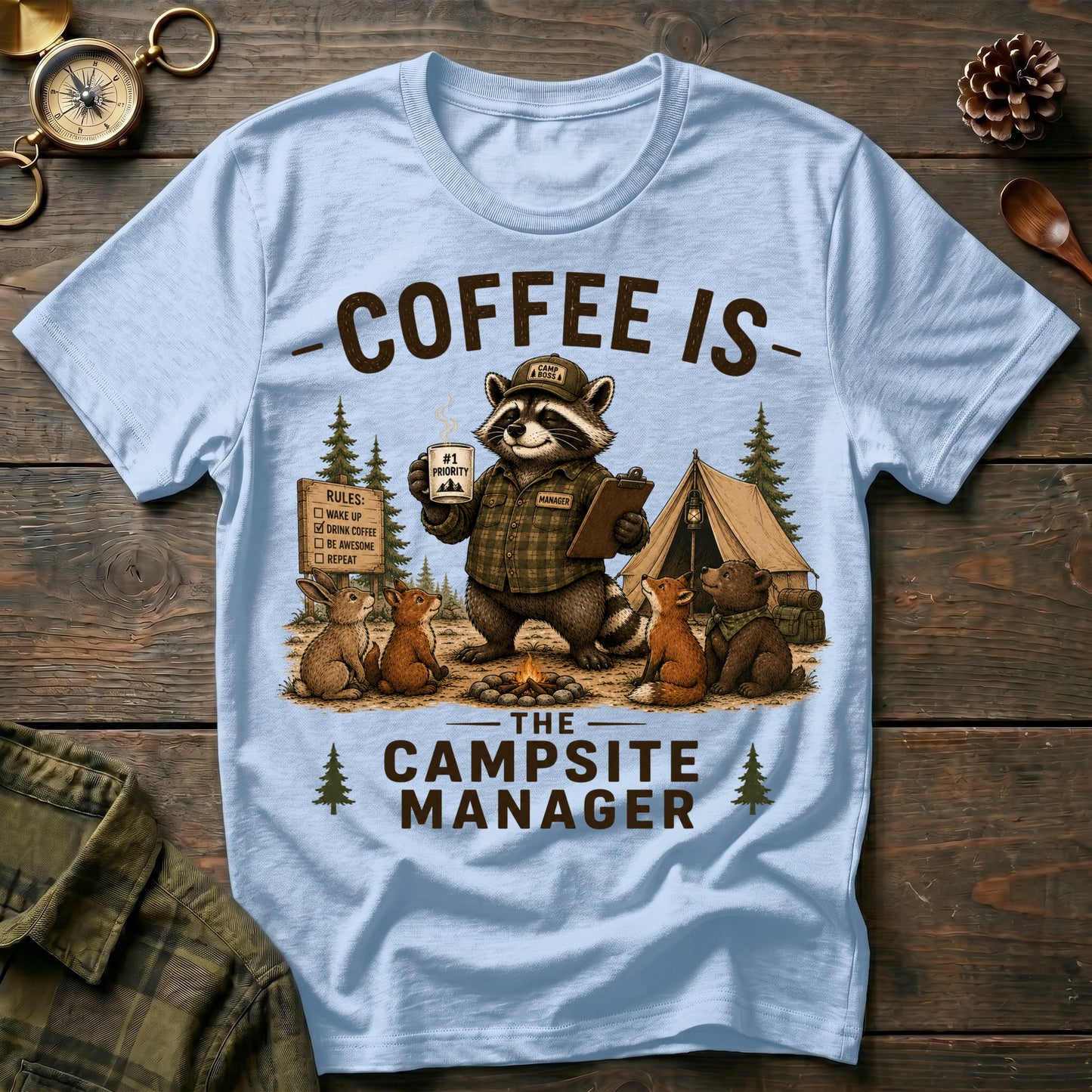 Campsite Manager T-Shirt