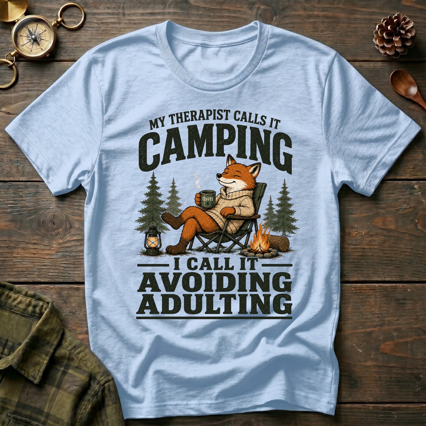 Therapy Camping T-Shirt