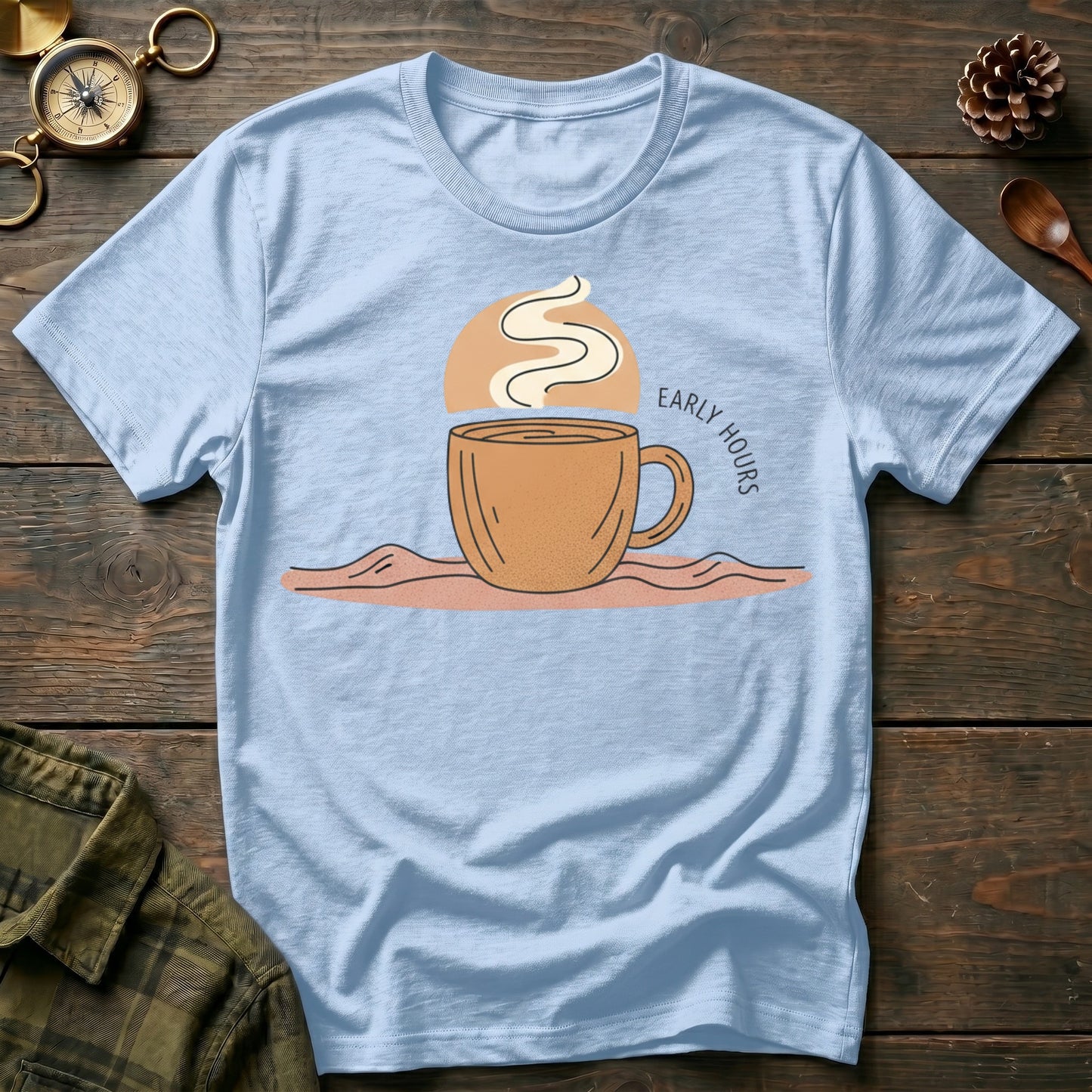 Cozy Morning Coffee T-Shirt