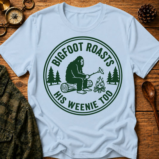 Roasts His Weenie T-Shirt