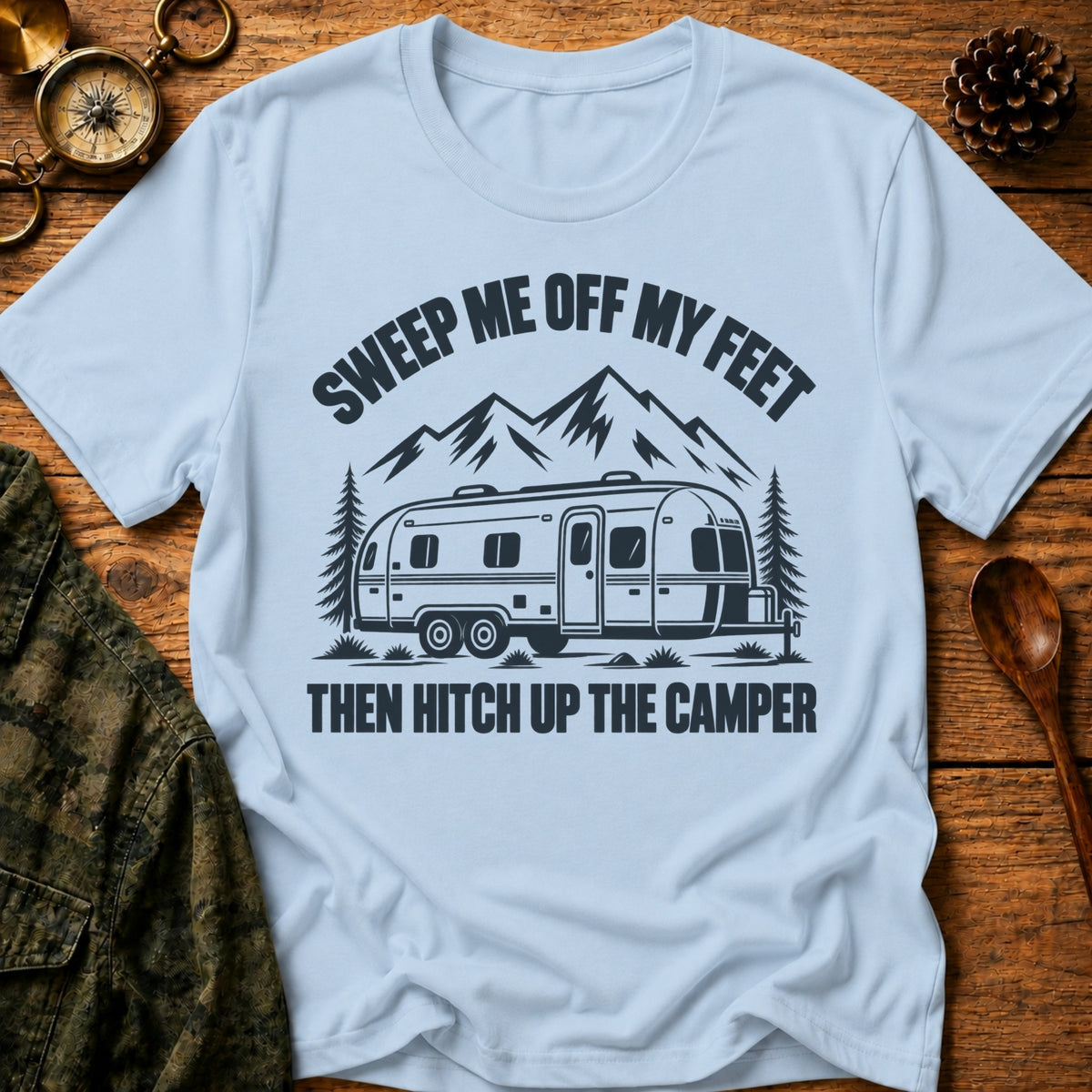 Hitch Up Camper T-Shirt