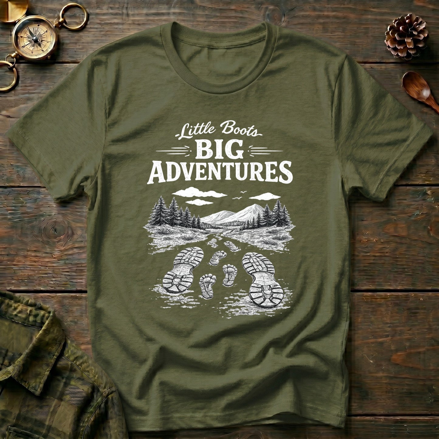 Little Boots Big Adventures T-Shirt