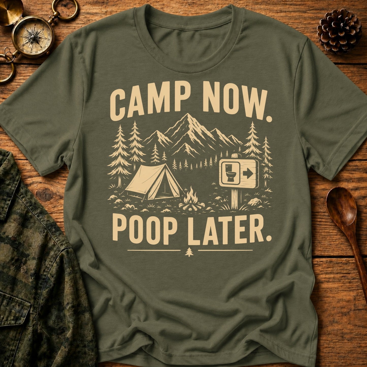 Poop Later T-Shirt