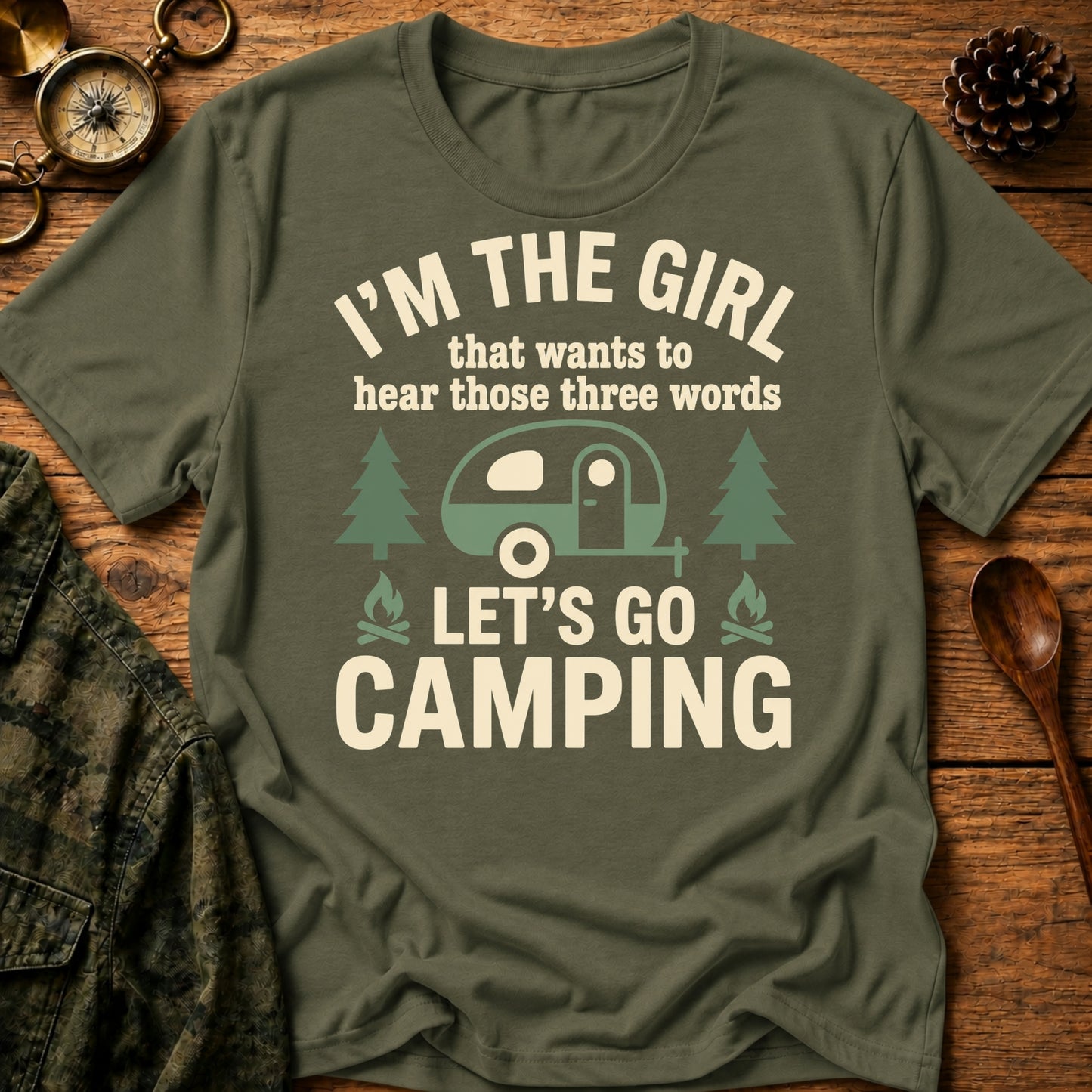 Let's Go Camping T-Shirt