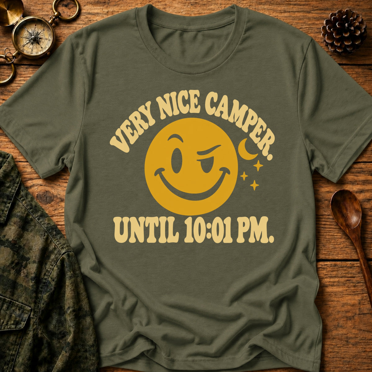 Quiet Hours Camper T-Shirt