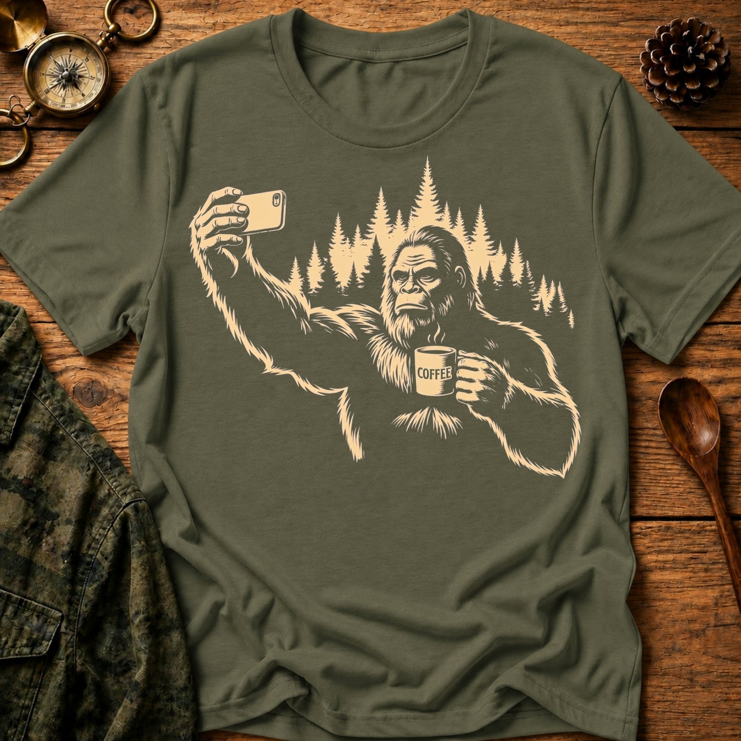 Coffee Selfie T-shirt