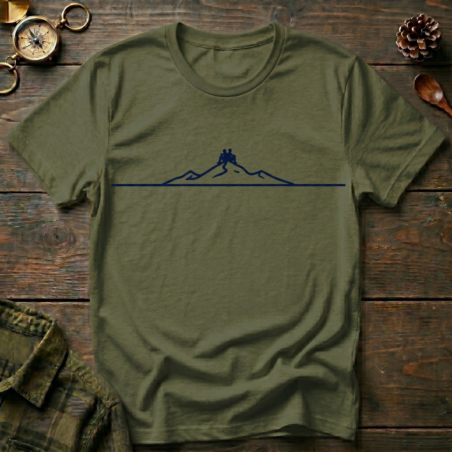 Mountain Camper Silhouette T-Shirt