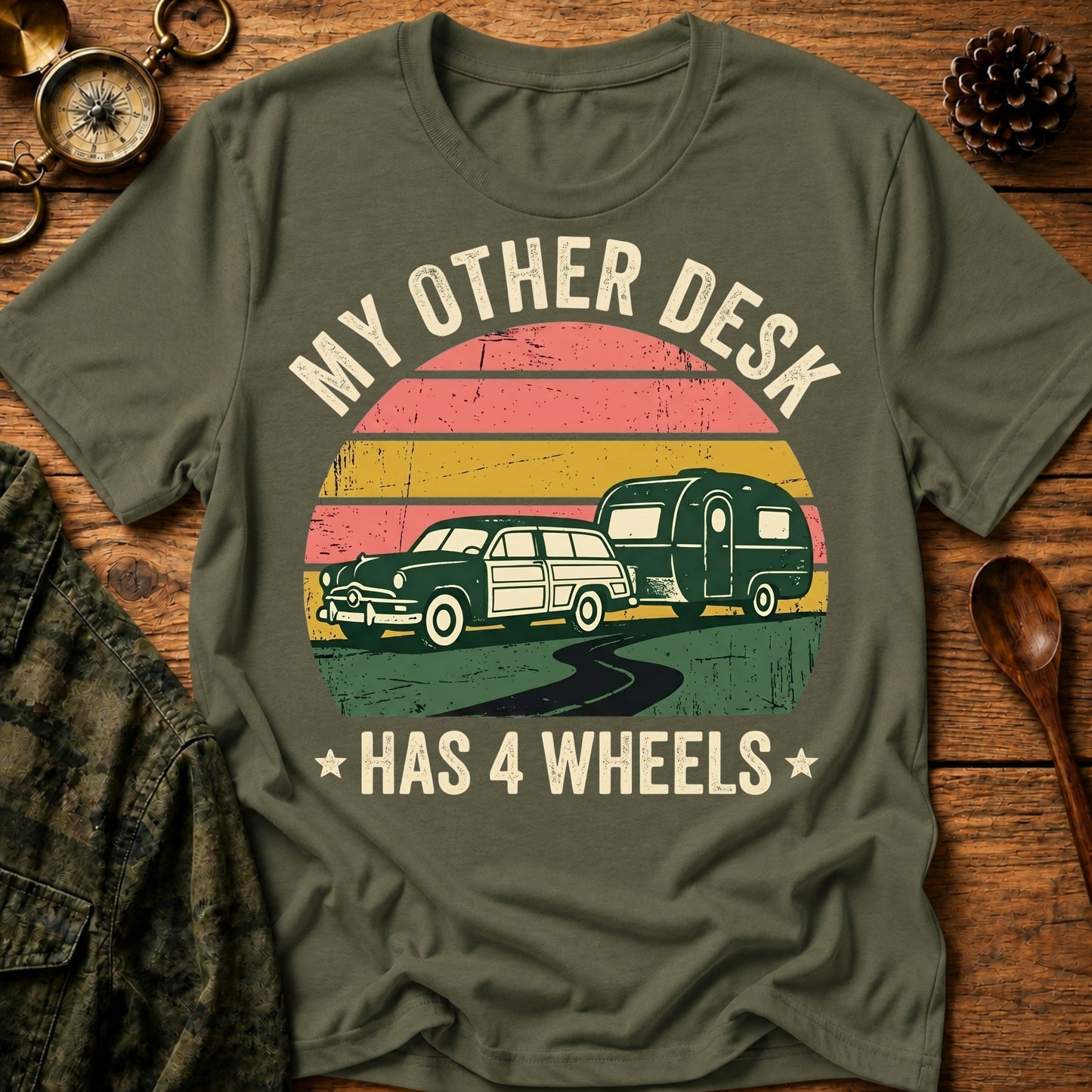 Four Wheels T-Shirt