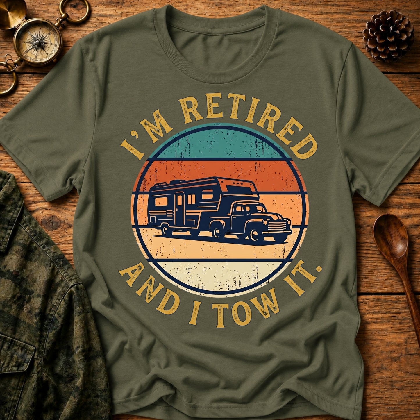Retired & Tow T-Shirt