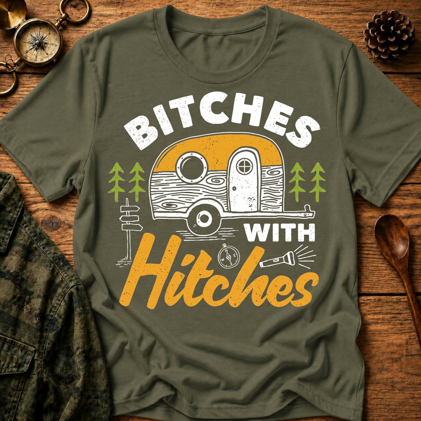 Bitches With Hitches T-Shirt