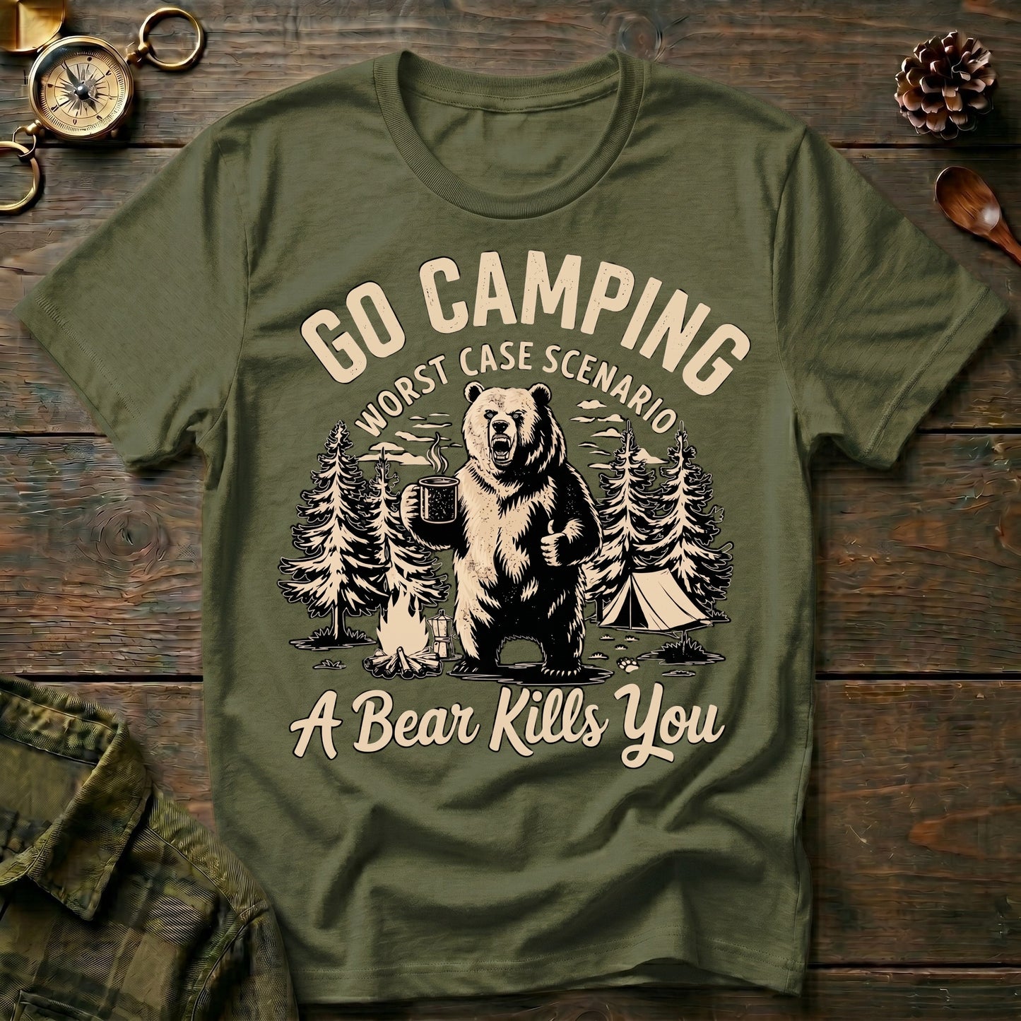 Go Camping T‑Shirt
