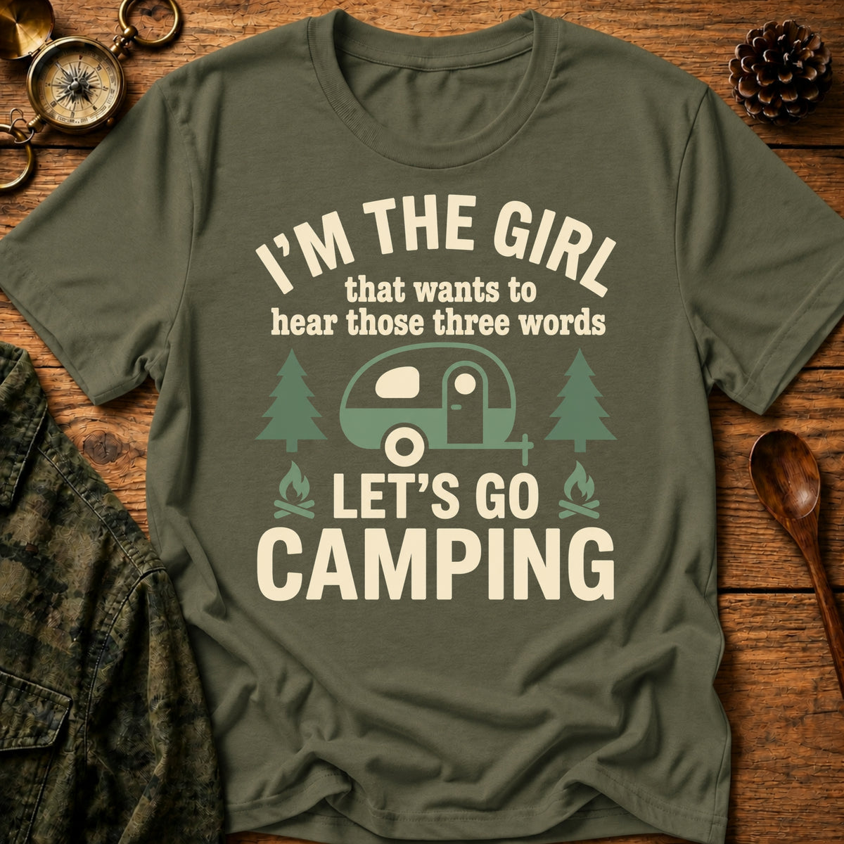 Let's Go Camping T-Shirt