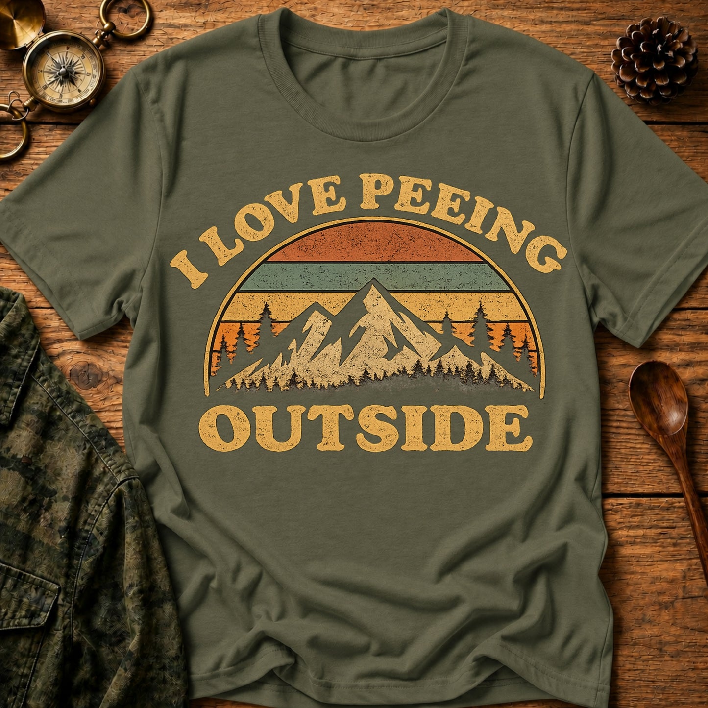 Peeing Outside T-Shirt