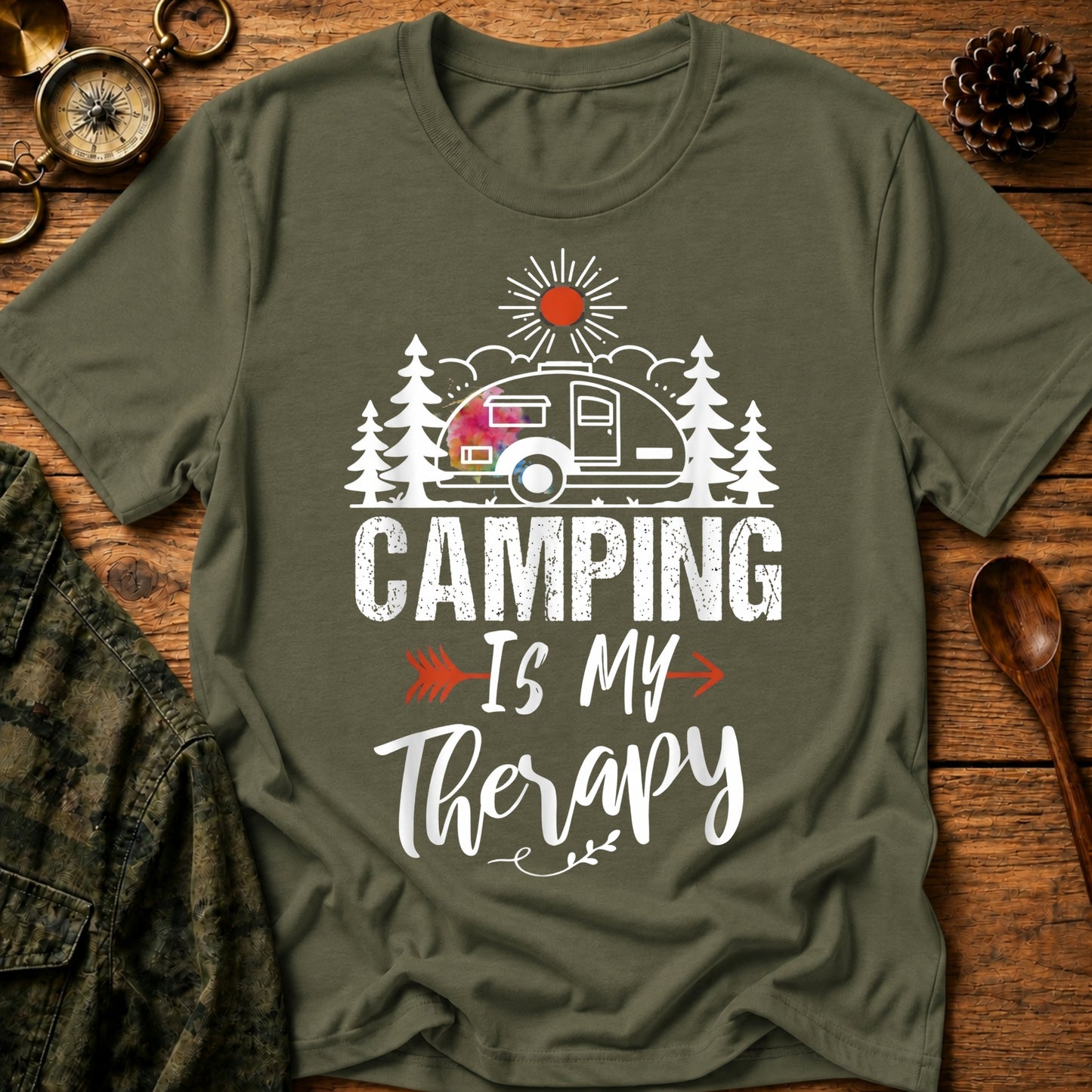 Camping Therapy T-Shirt