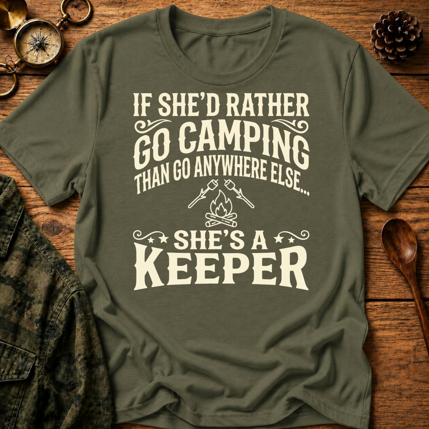 She's A Keeper T-Shirt