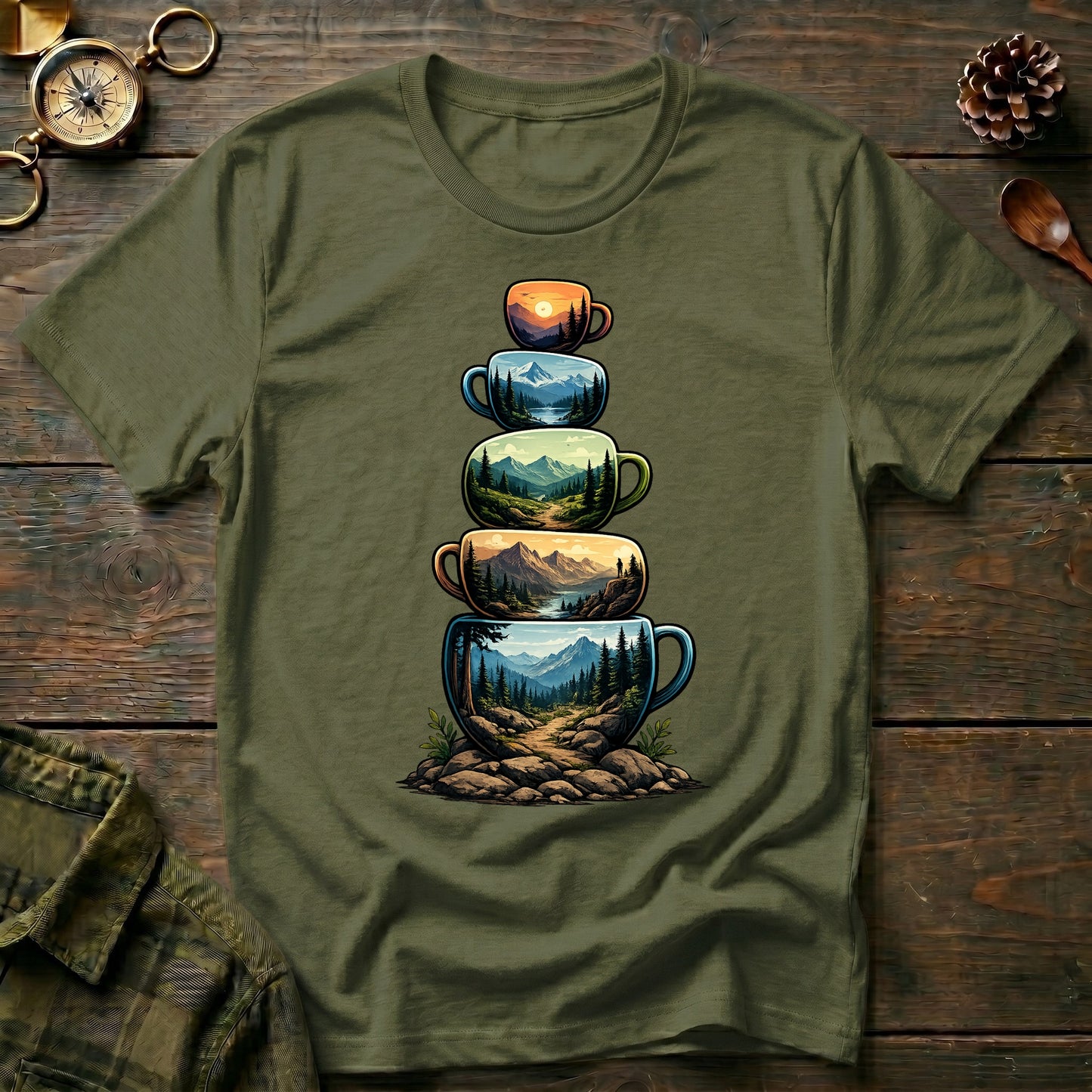 Coffee Stack T-Shirt