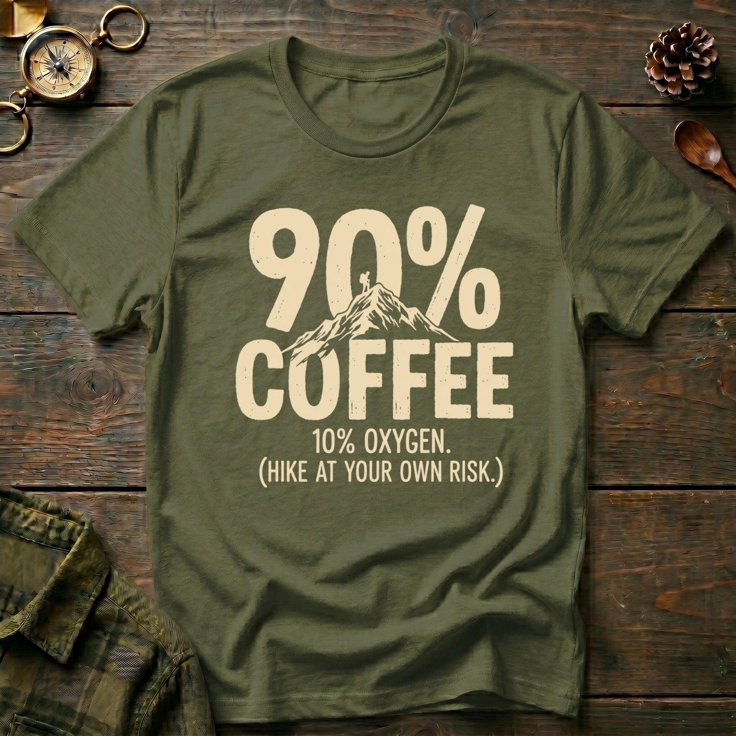 90% Coffee, 10% Oxygen T‑Shirt